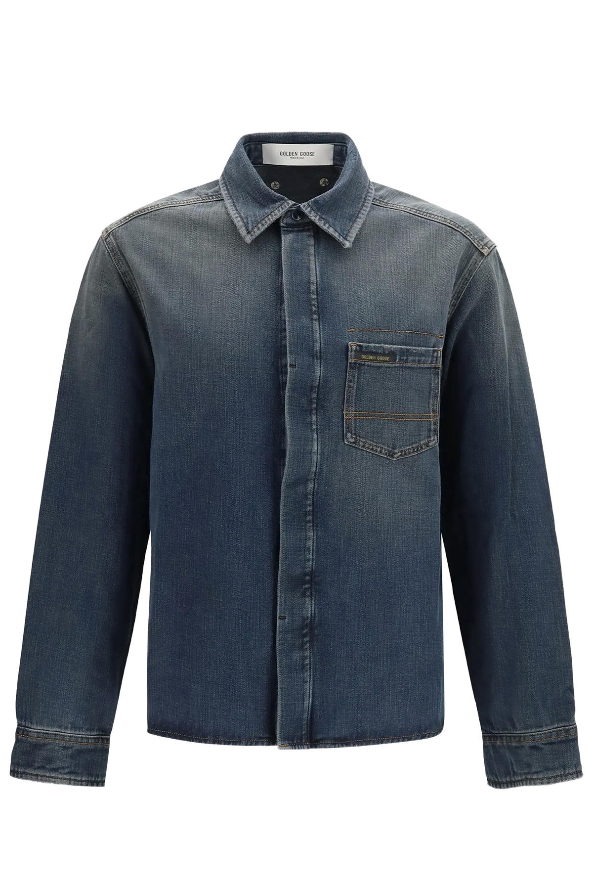Golden Goose Herren Jeanshemd Journey Roger Blue BLUE 50100 Bild 1