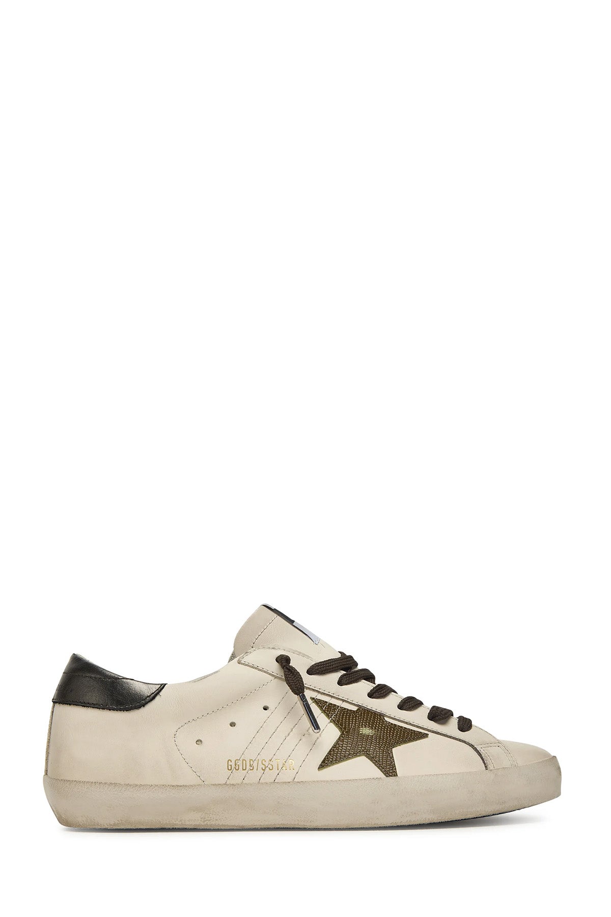 Golden Goose Herren Sneaker Super Star Weiss/Grün/Anthrazit WHITE/GREEN/ANTARCITE Bild 1