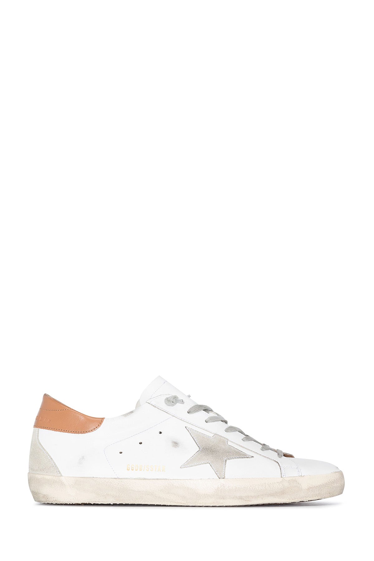 Golden Goose Herren Sneaker Super Star Weiss/Braun WEISS Bild 1