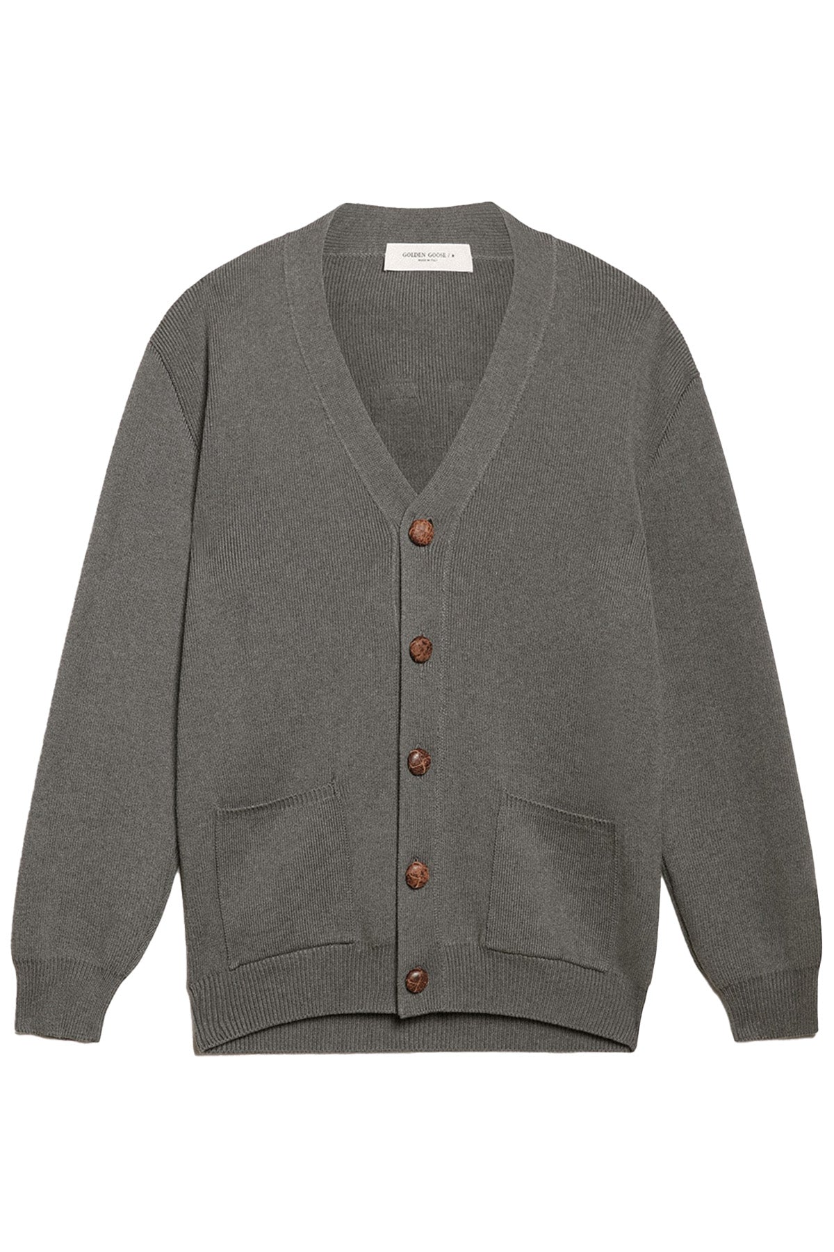 Golden Goose Herren Strickjacke Darryl Dunkelgrau GRAU Bild 1