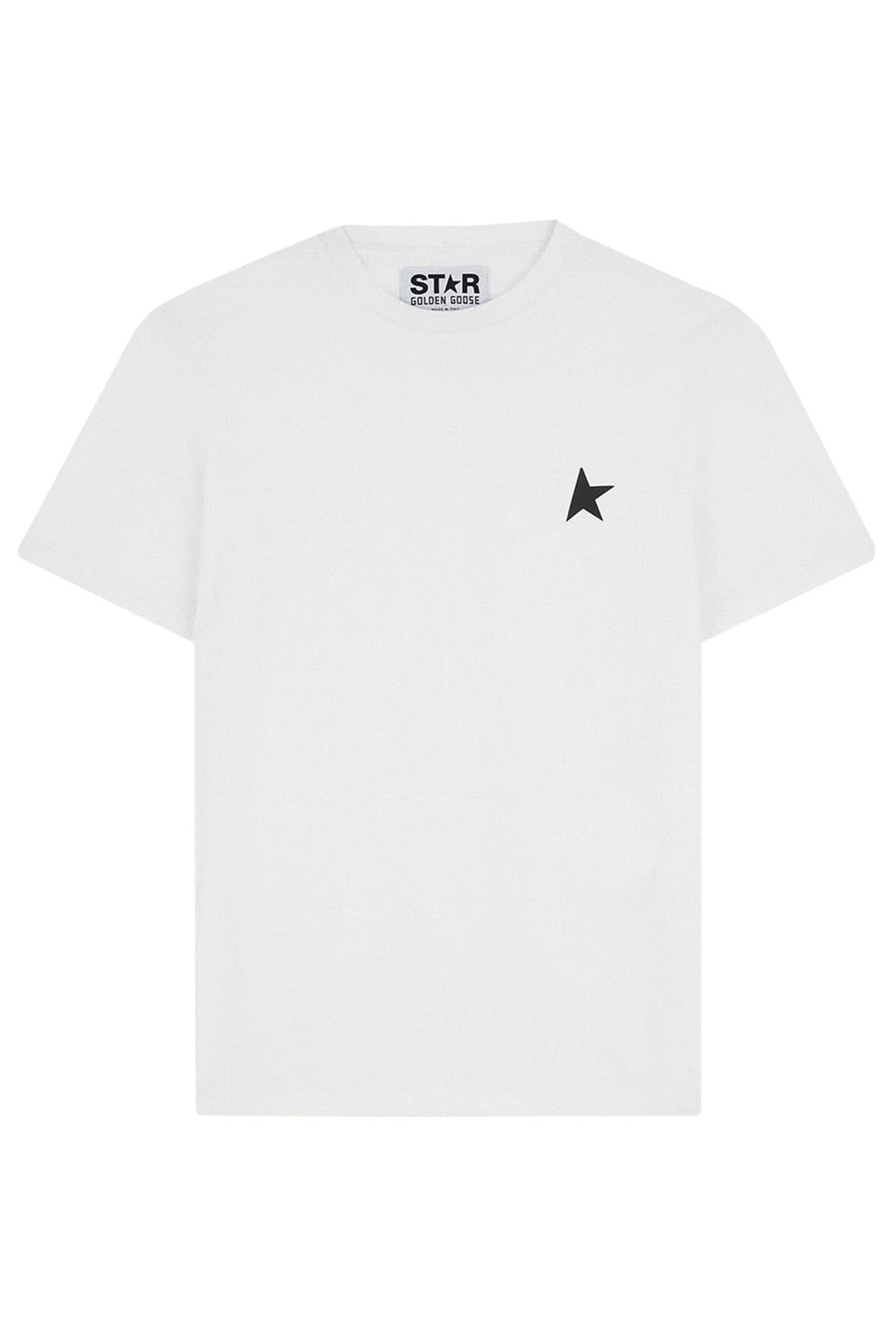 Golden Goose Herren T-Shirt Small Star Weiss WEISS Bild 1
