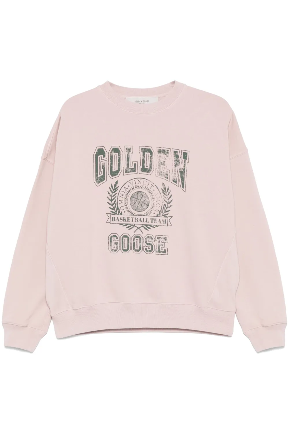Golden Goose Unisex Sweatshirt mit Vintage College Print Rosa ROSA Bild 1