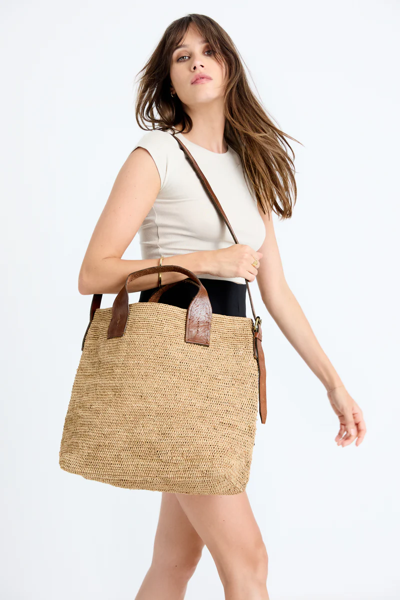 IBELIV Damen Cabas-Tasche Mety Beige BEIGE Bild 2