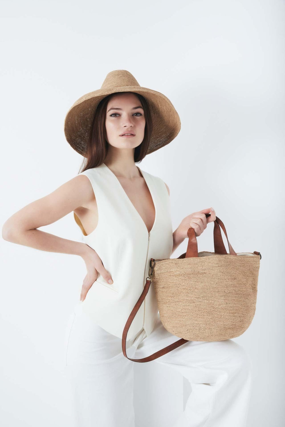 IBELIV Damen Shopper Mirozy Beige BEIGE Bild 3