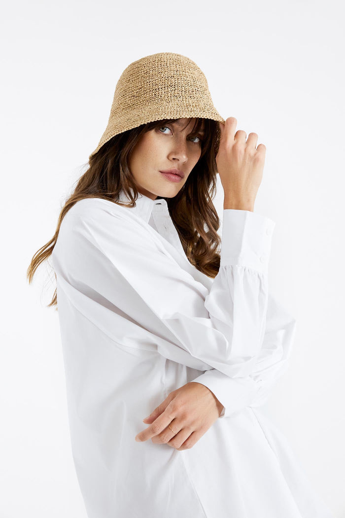 IBELIV Damen Strohhut Andao Beige BEIGE Bild 2