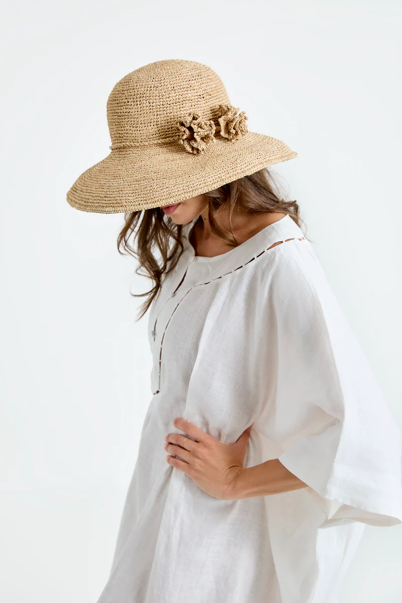 IBELIV Damen Strohhut Tahiti Beige BEIGE Bild 2