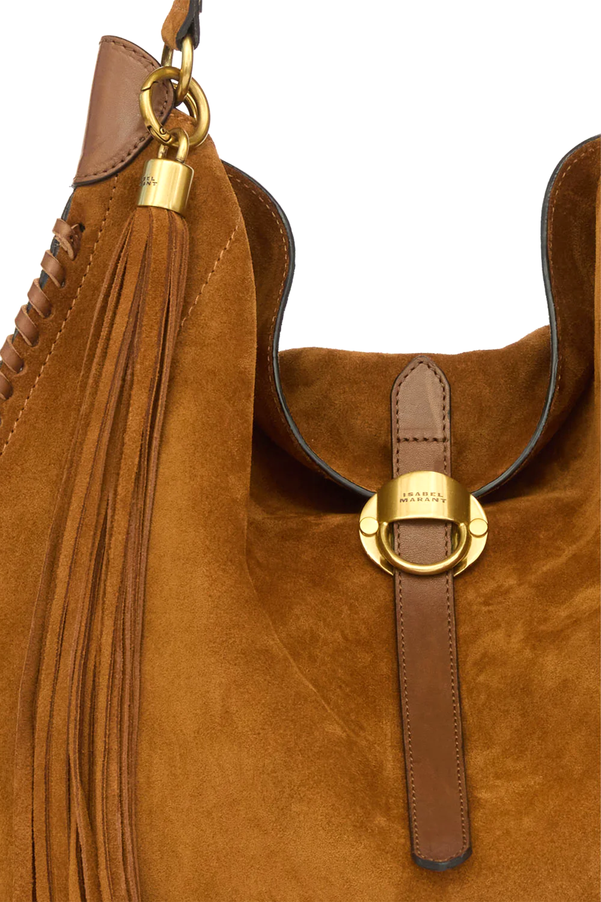 Isabel Marant Étoile Damen Handtasche Oskan Soft Folk Cognac COGNAC-BRAUN Bild 4
