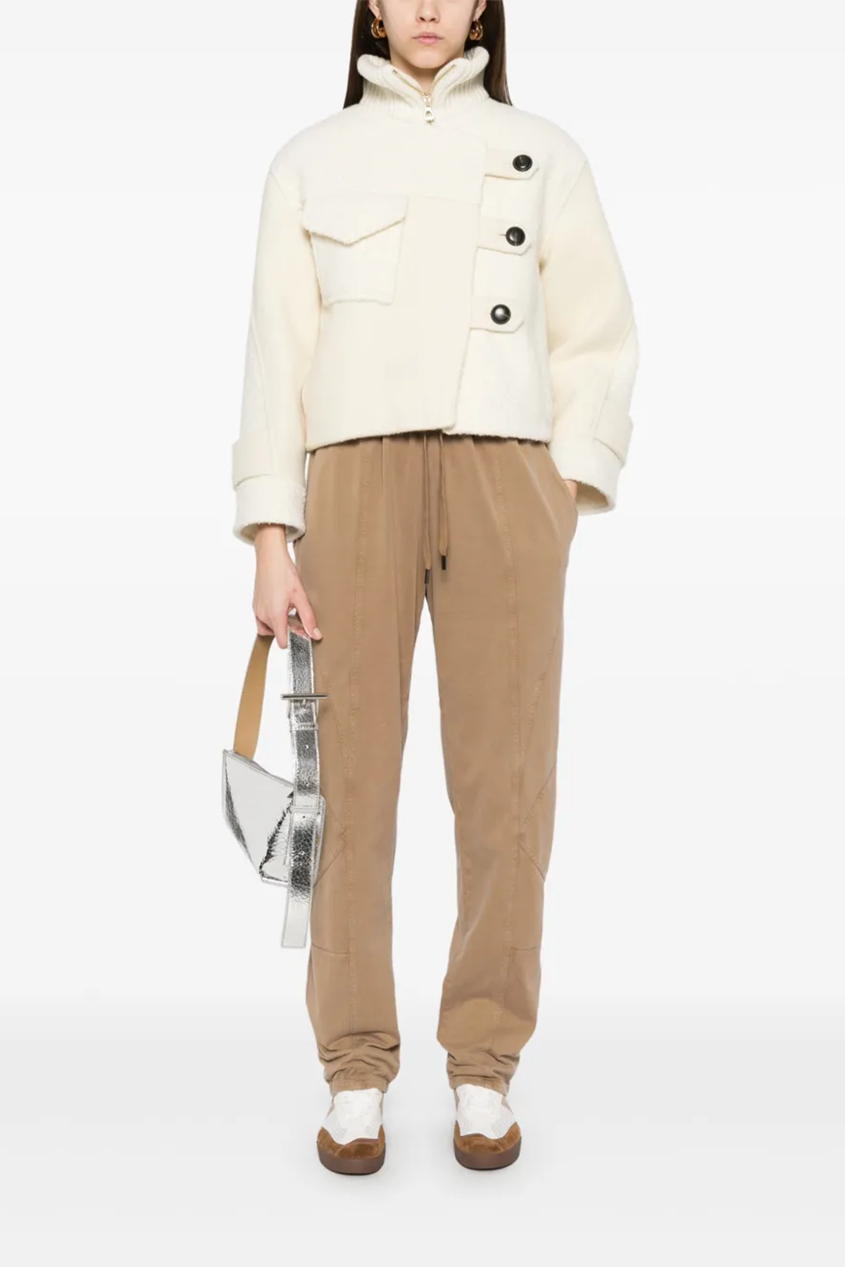 Isabel Marant Étoile Damen Hose Regina Camel OLIVE Bild 2