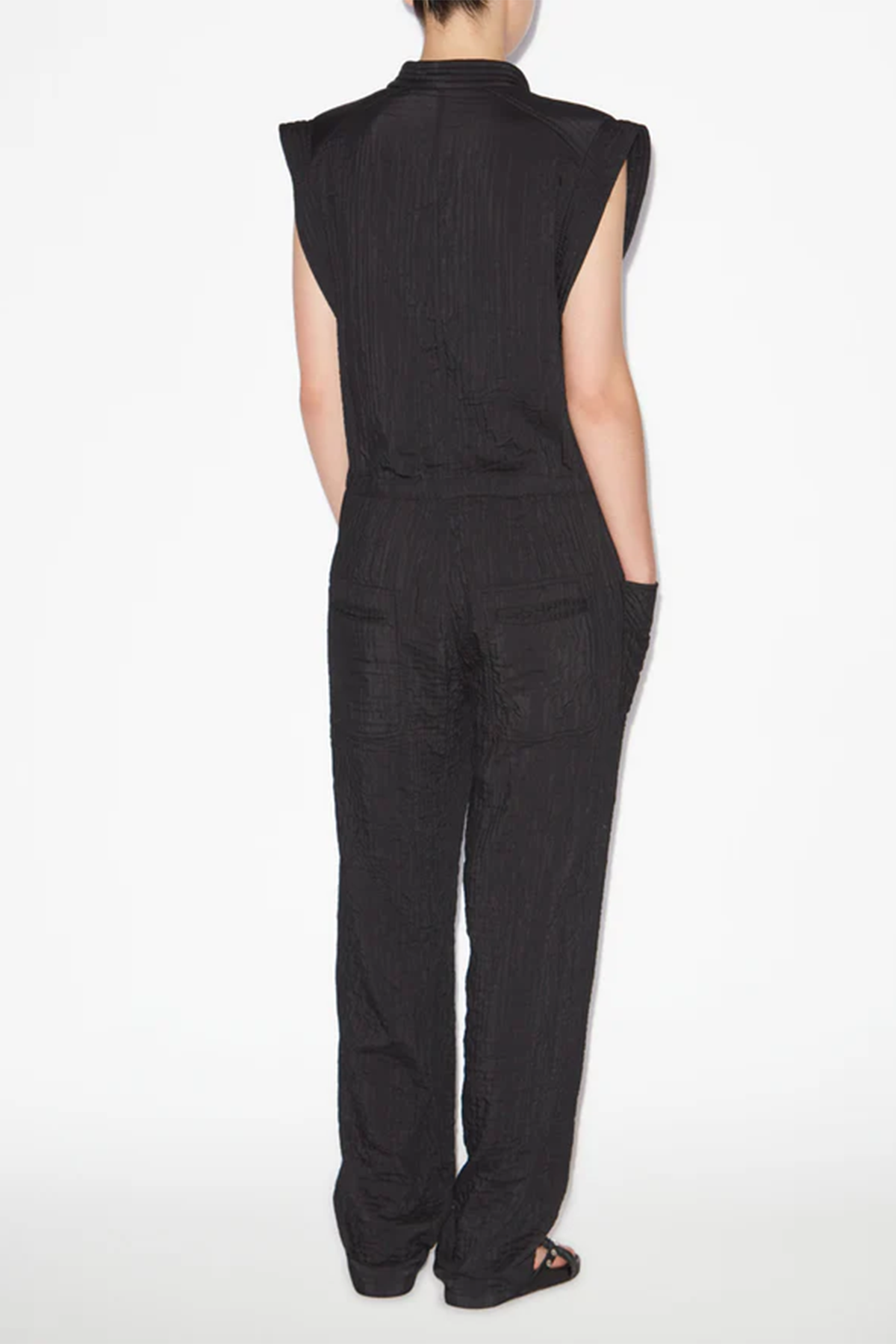 Isabel Marant Étoile Damen Jumpsuit Suzie Schwarz SCHWARZ Bild 3