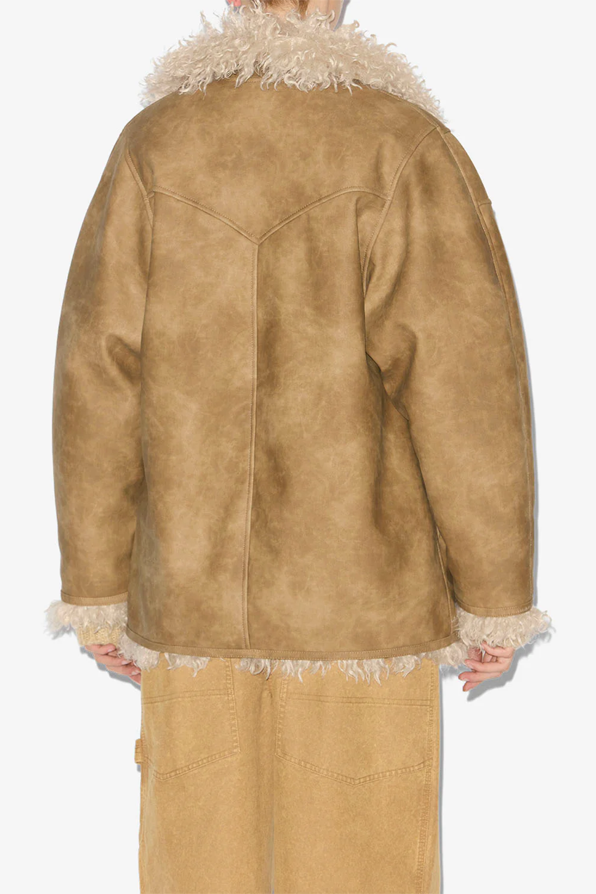 Isabel Marant Étoile Damen Mantel Clea, Taupe TAUPE 50TA Bild 4