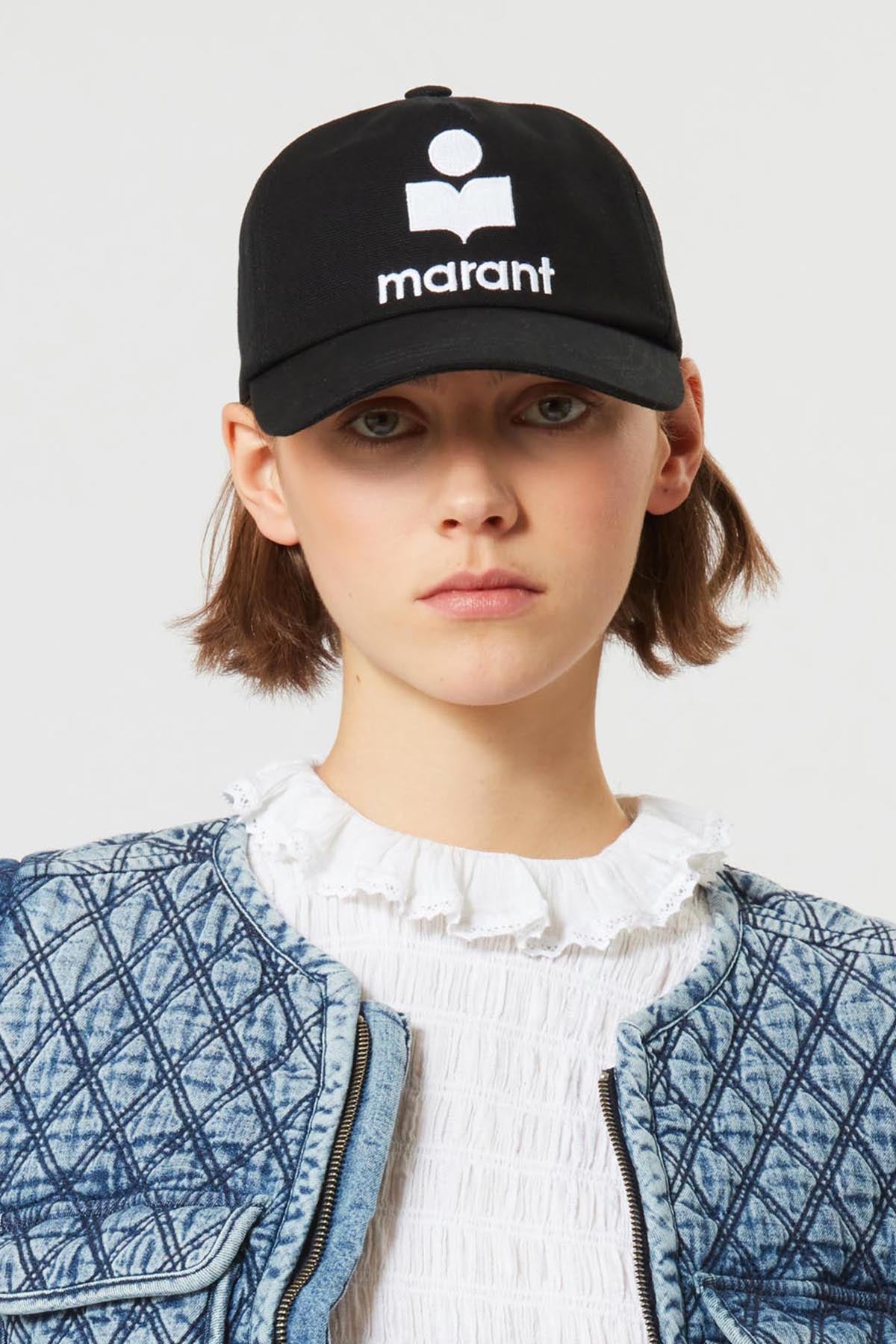 Isabel Marant Étoile Damen Schildmütze Tyron Schwarz SCHWARZ Bild 2