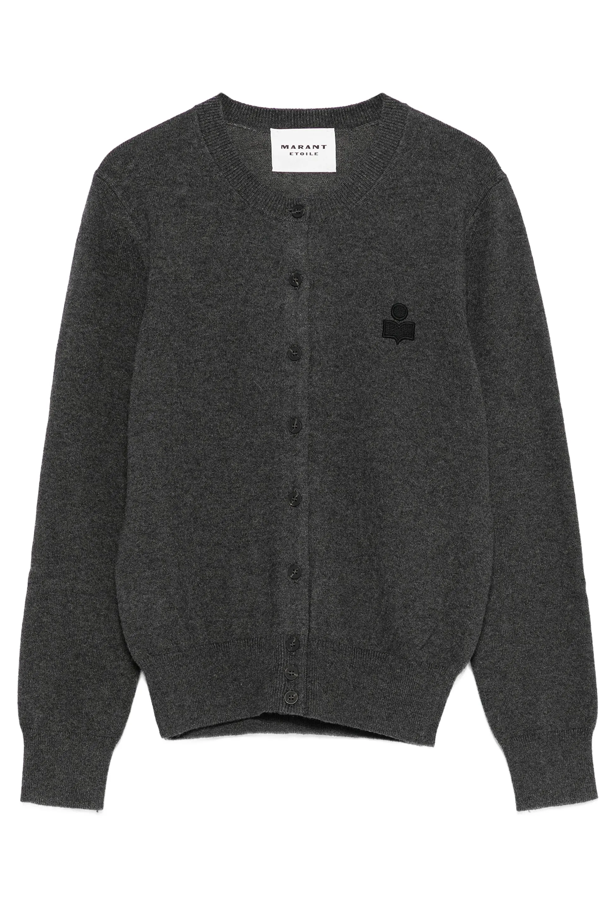 Isabel Marant Étoile Damen Strickjacke Mona, Anthrazit Grau ANTHRACITE 02AN Bild 1