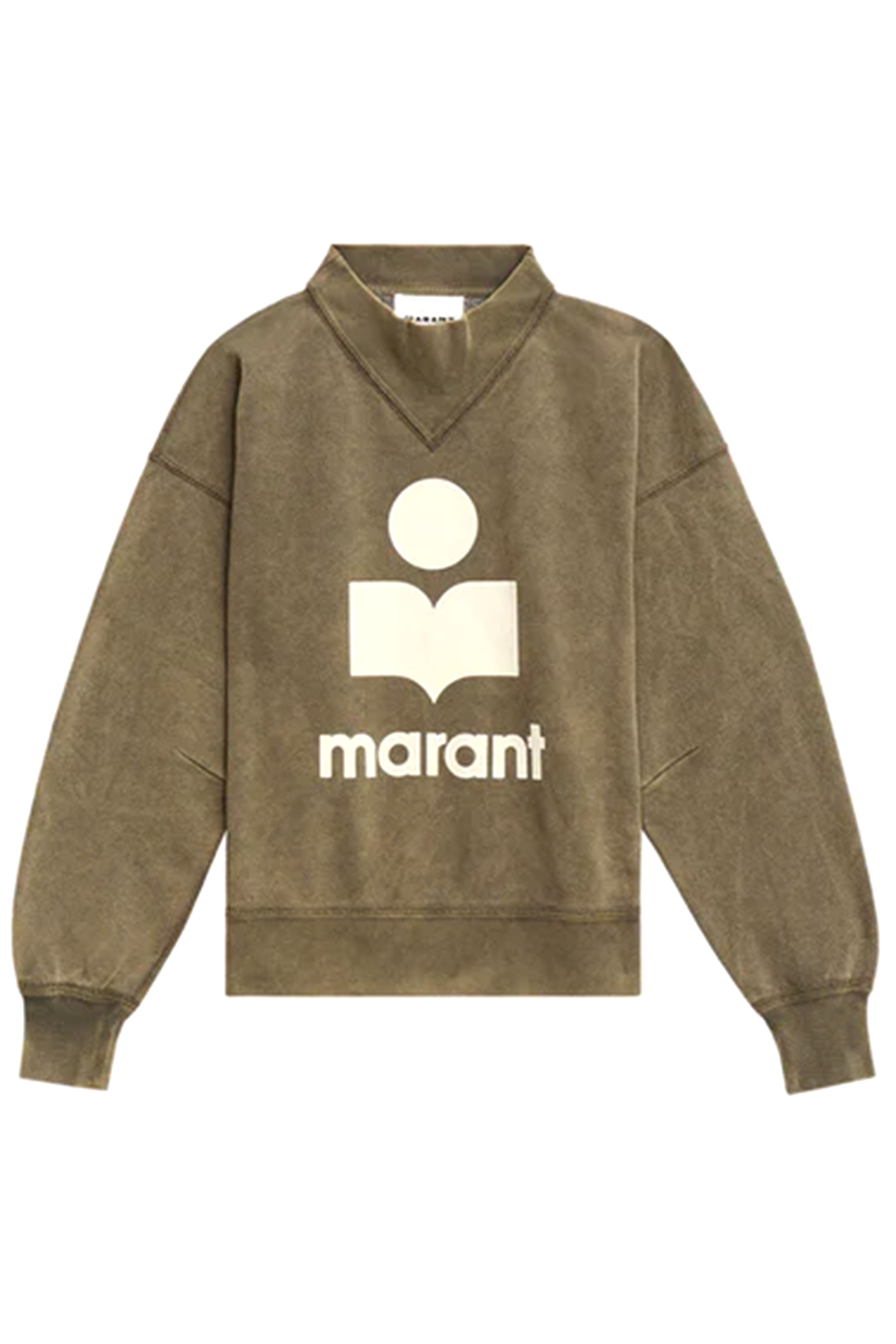 Isabel Marant Étoile Damen Sweatshirt Moby Bronze Dark Bronze/Ecru DBEC Bild 1