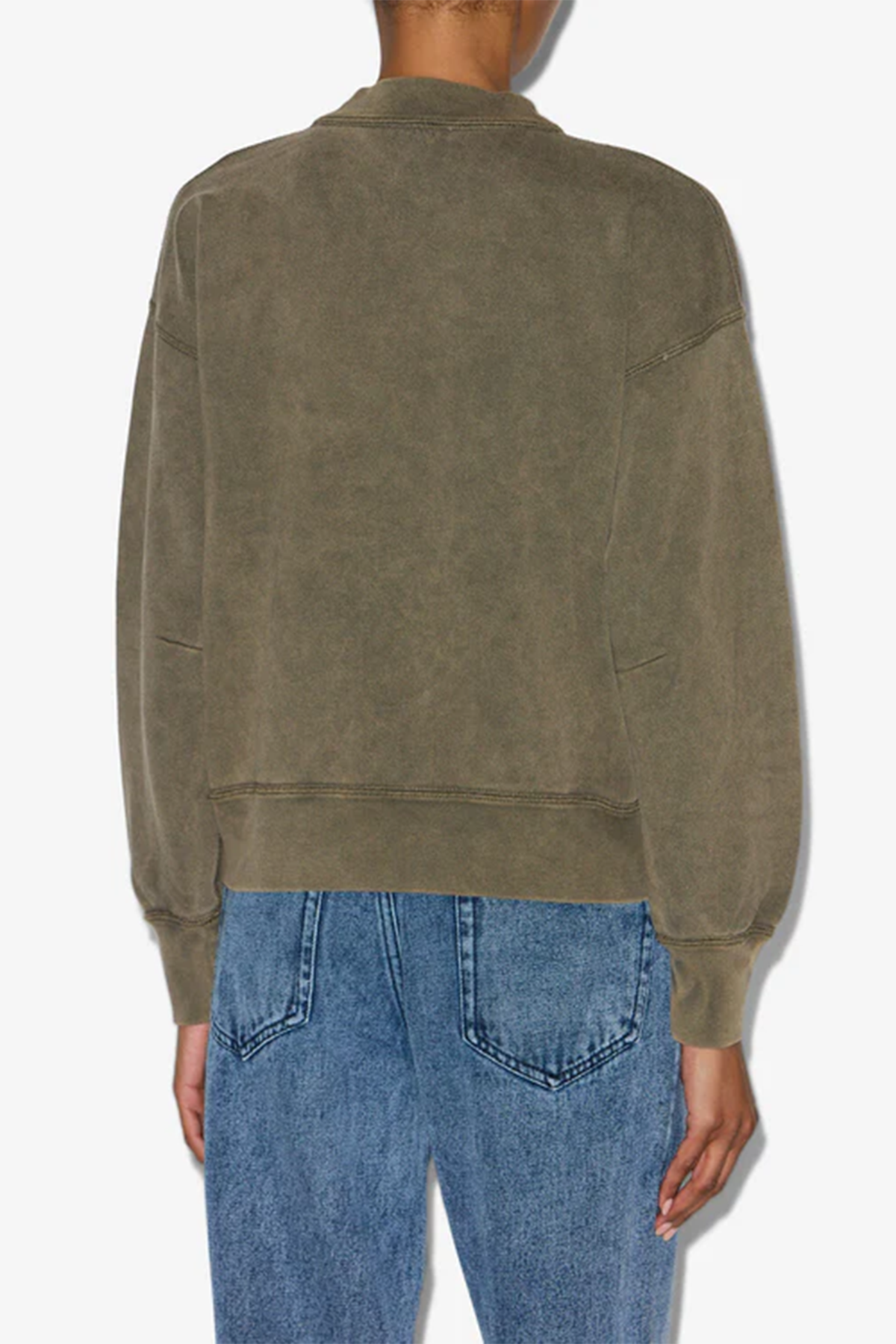 Isabel Marant Étoile Damen Sweatshirt Moby Bronze Dark Bronze/Ecru DBEC Bild 3