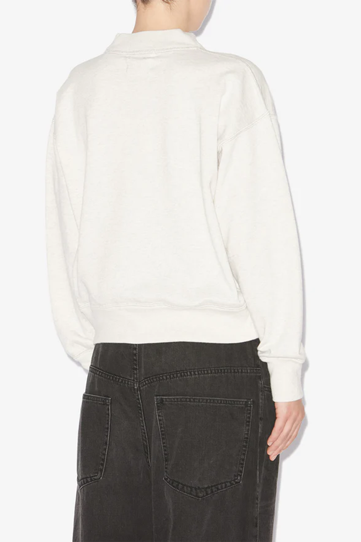 Isabel Marant Étoile Damen Sweatshirt Moby, Ecru ECRU23EC Bild 3