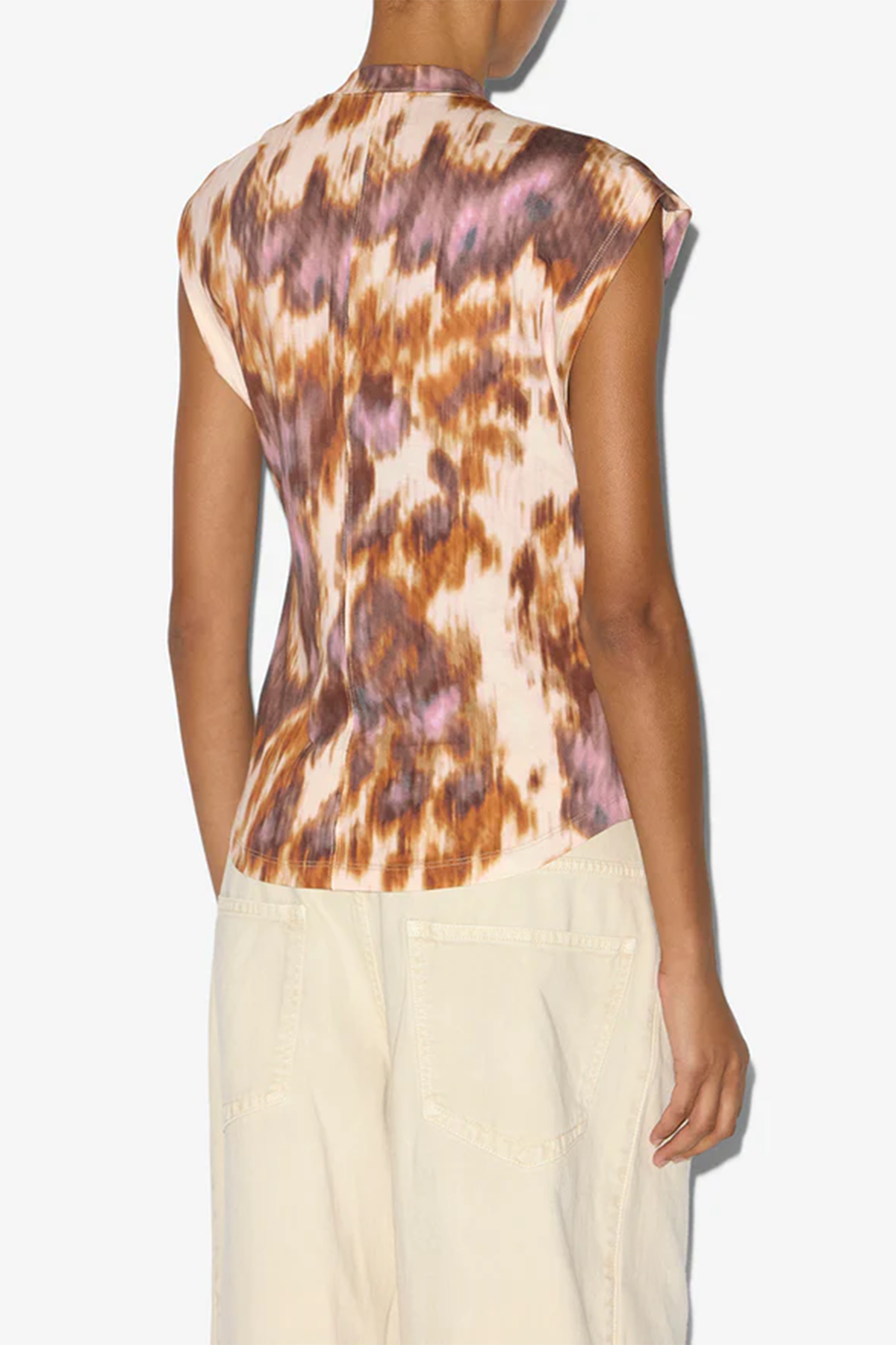 Isabel Marant Étoile Damen T-Shirt Nayda Natur Weiss NATUR-WEISS Bild 3