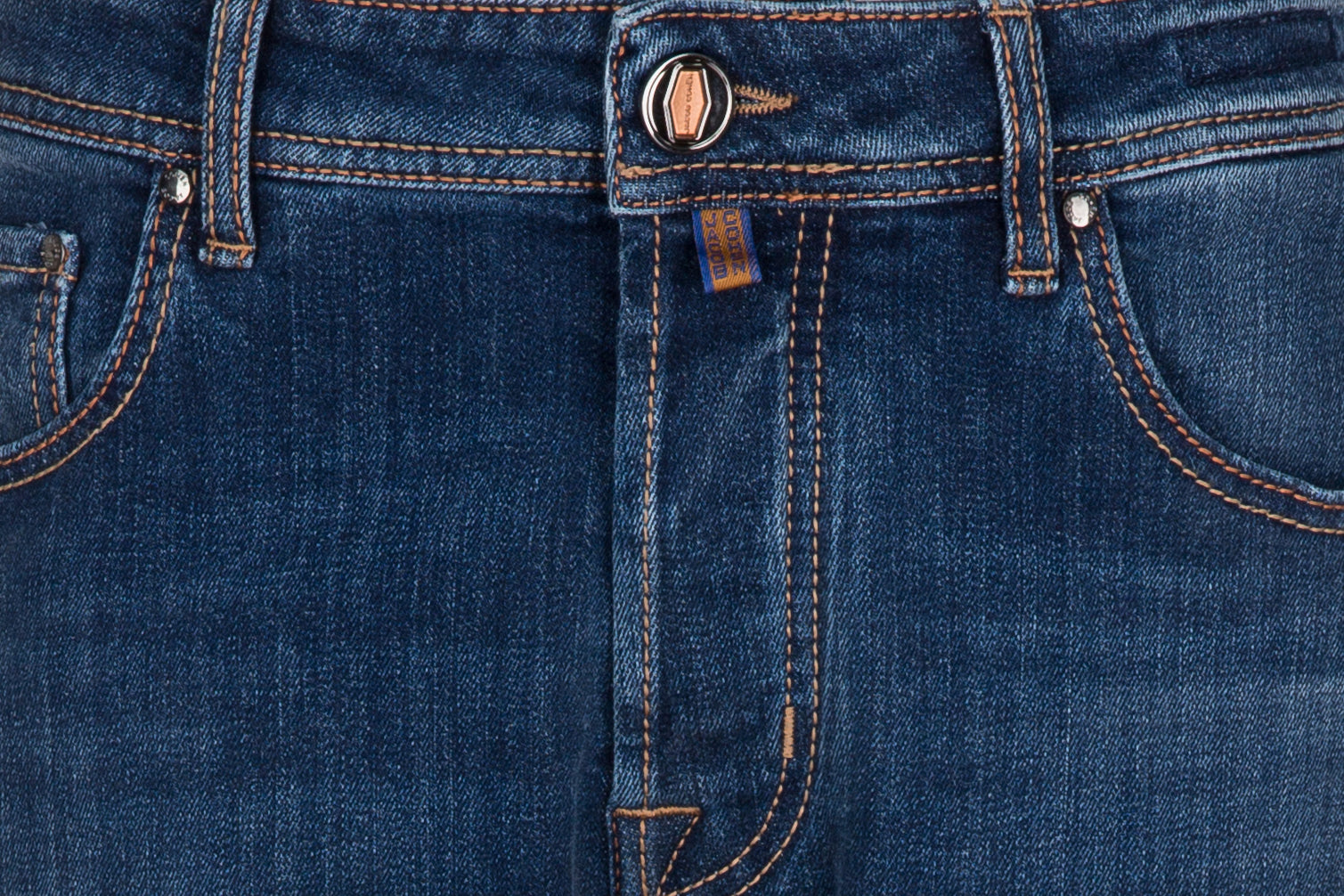 Jacob Cohen Herren Jeans Bard Slim Fit Blau MITTELBLAU Bild 3
