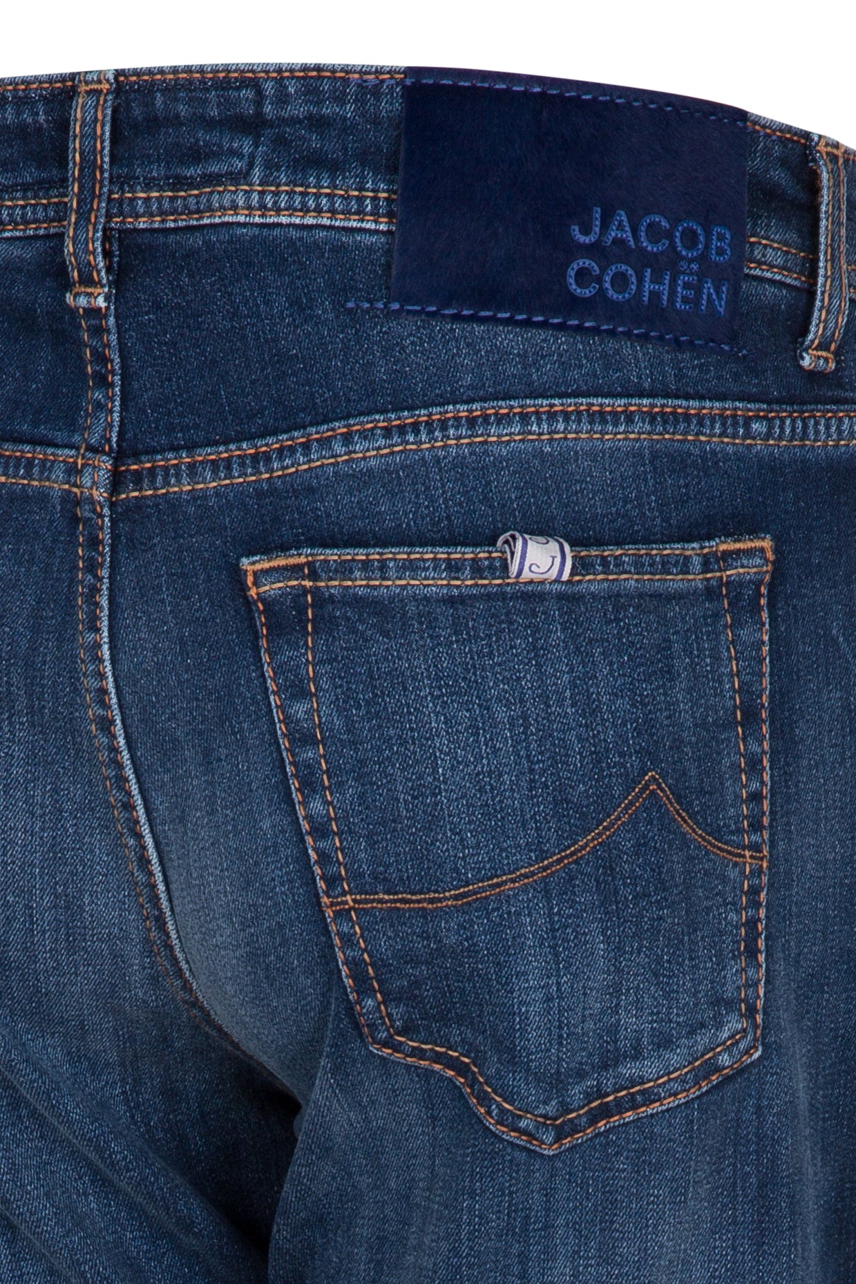 Jacob Cohen Herren Jeans Bard Slim Fit Blau MITTELBLAU Bild 4