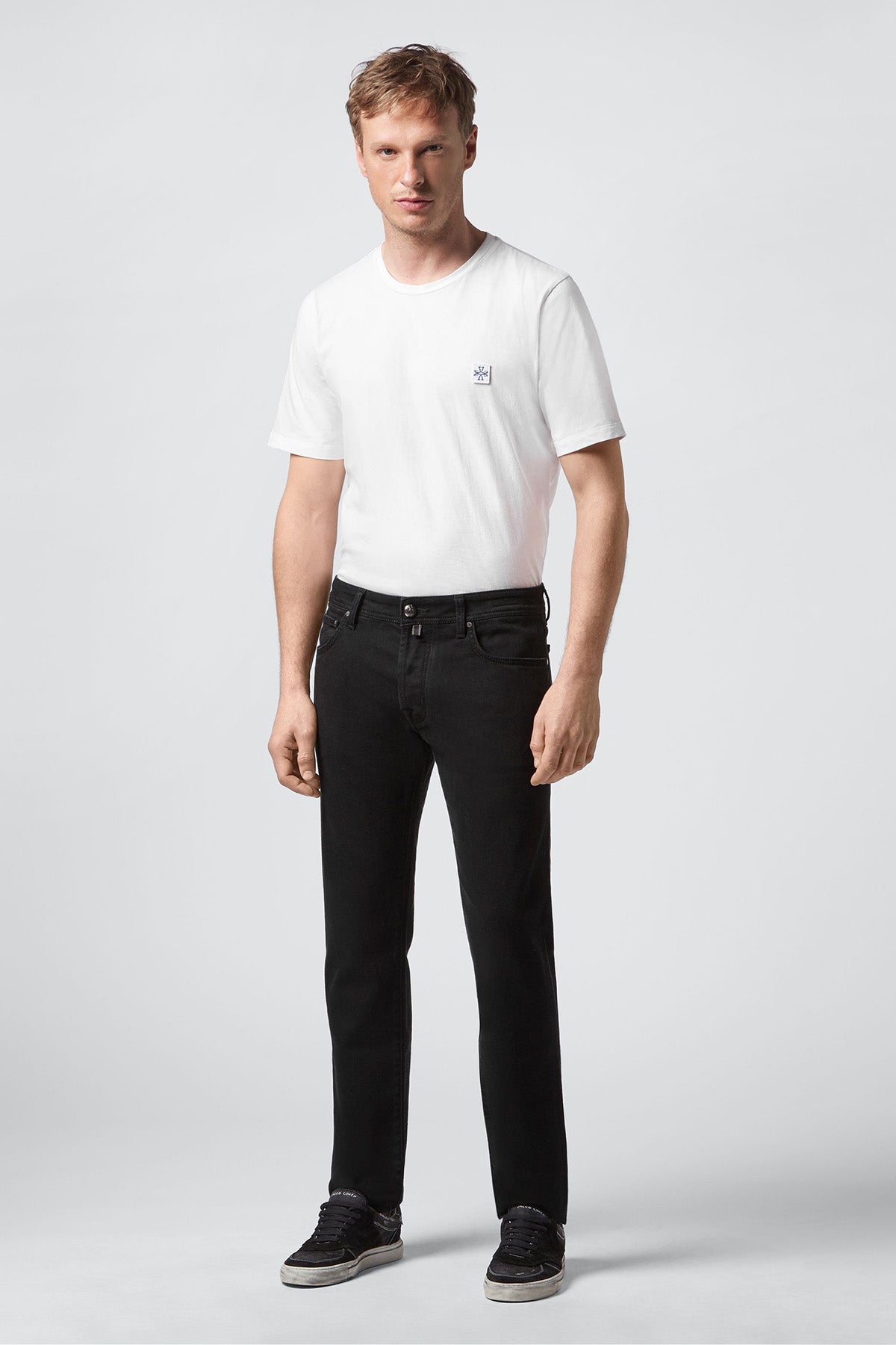 Jacob Cohen Herren Slim Fit Jeans Bard Schwarz SCHWARZ Bild 2