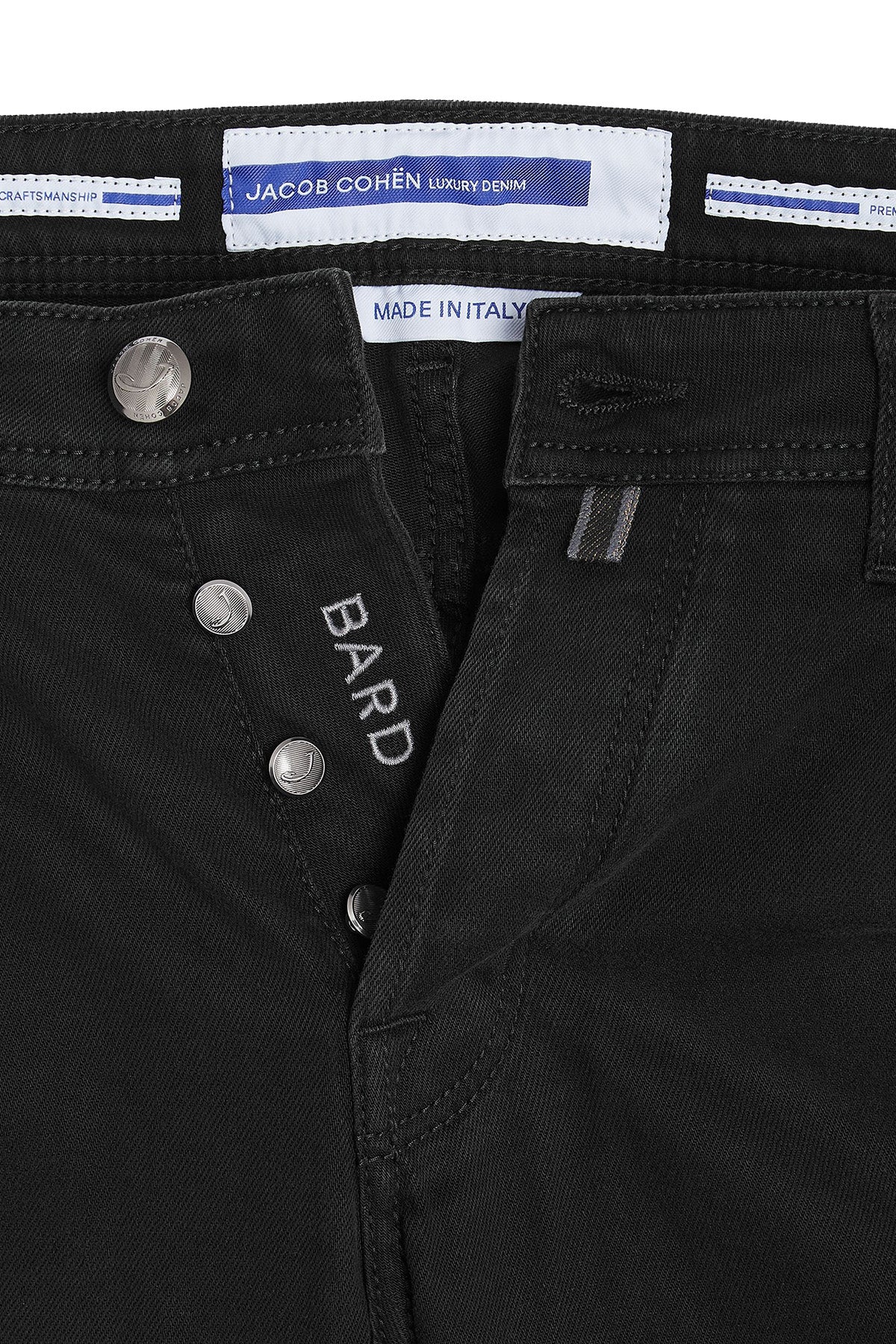 Jacob Cohen Herren Slim Fit Jeans Bard Schwarz SCHWARZ Bild 4