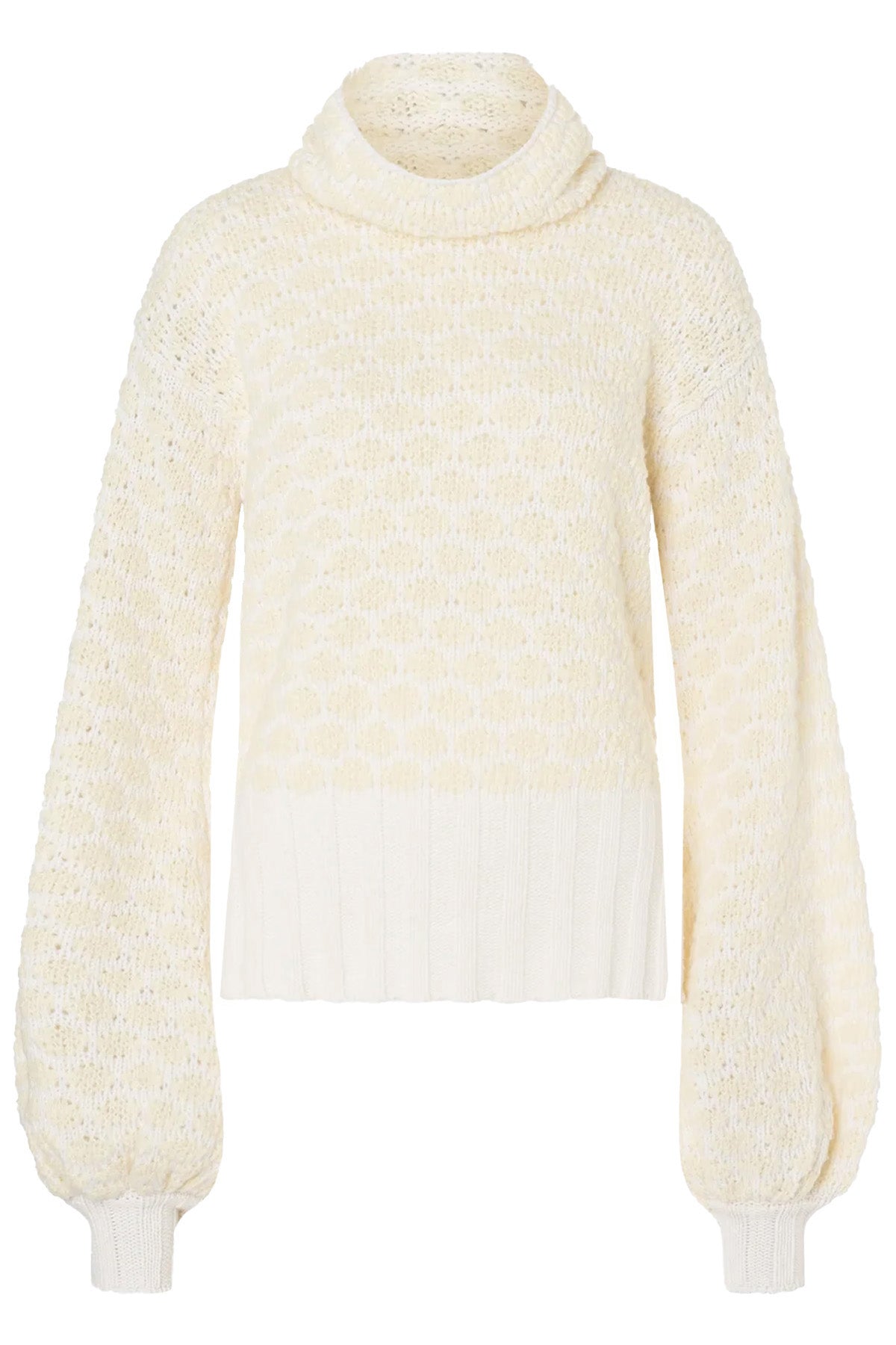 Jet Set Damen Strickpullover Snowflake Off White NATUR-WEISS Bild 1