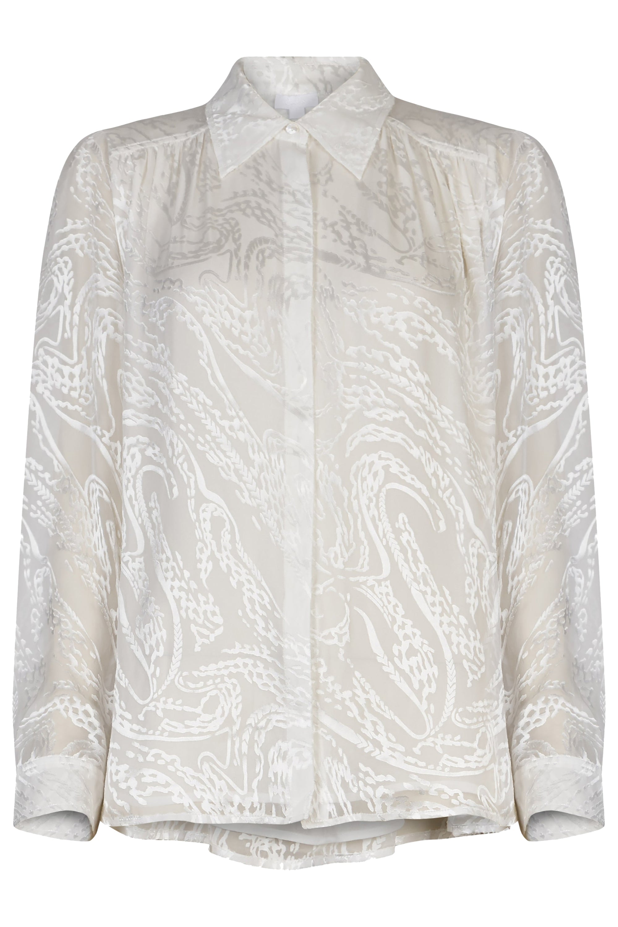 Lala Berlin Damen Bluse Bling Weiss WEISS Bild 1