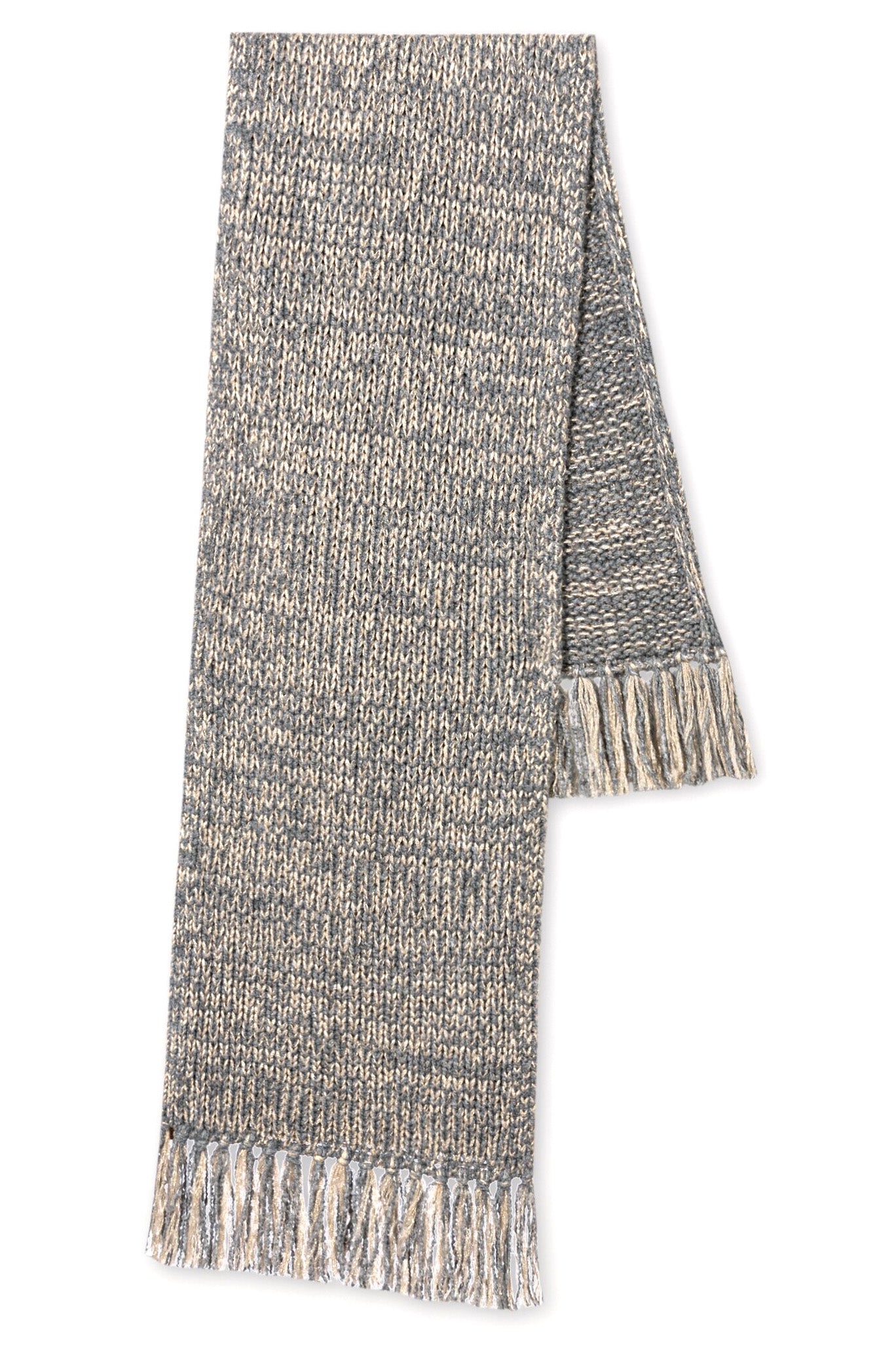 Luisa Cerano Damen Bouclé-Strickschal Grau GRAU Bild 1