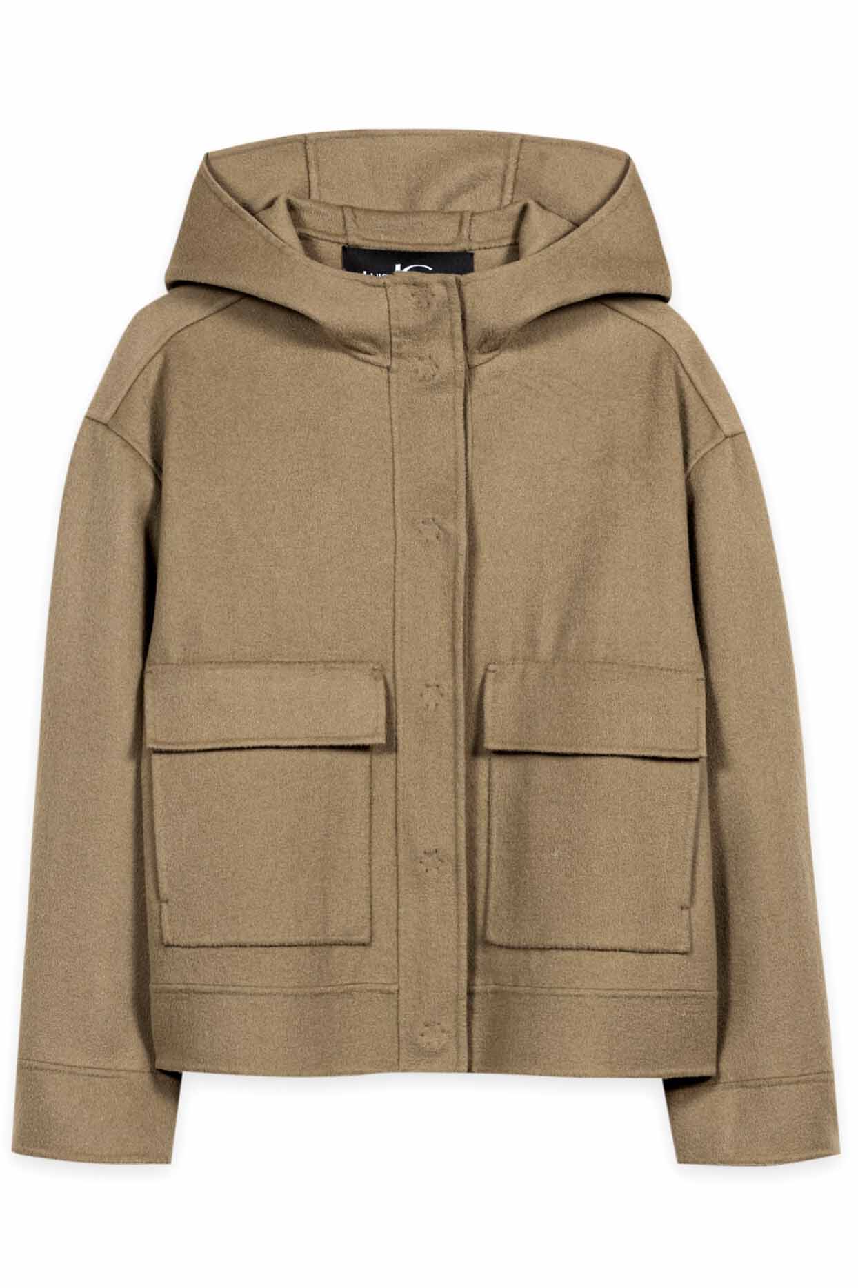 Luisa Cerano Damen Doubleface-Jacke mit Kapuze Salbei HELLGRÜN Bild 1