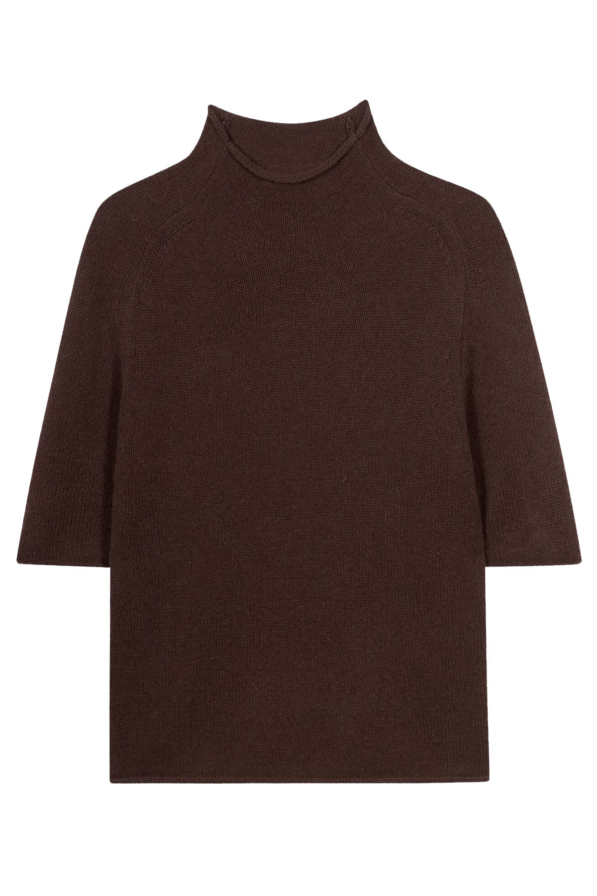Luisa Cerano Damen Halbarm-Pullover aus Kaschmir-Mix, Espresso Braun espresso Bild 1