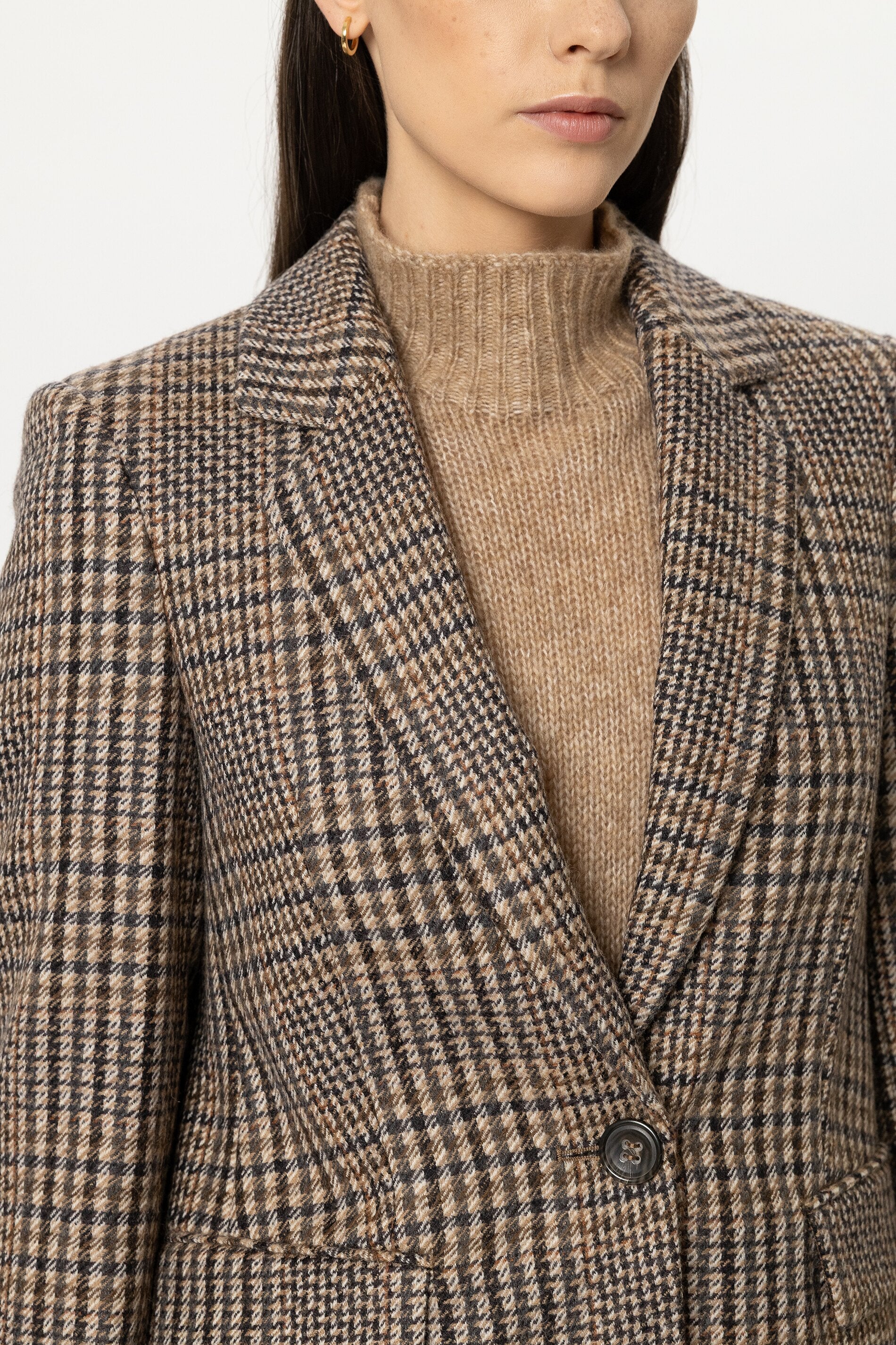 Luisa Cerano Damen Karo-Blazer Multi multi_7179 Bild 4