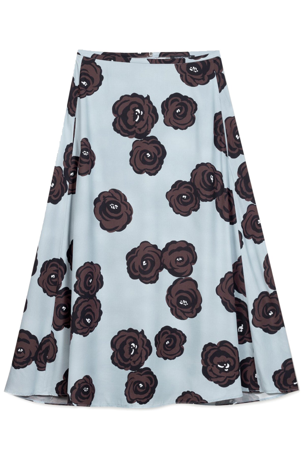 Luisa Cerano Damen Maxirock Multi BLAU Bild 1