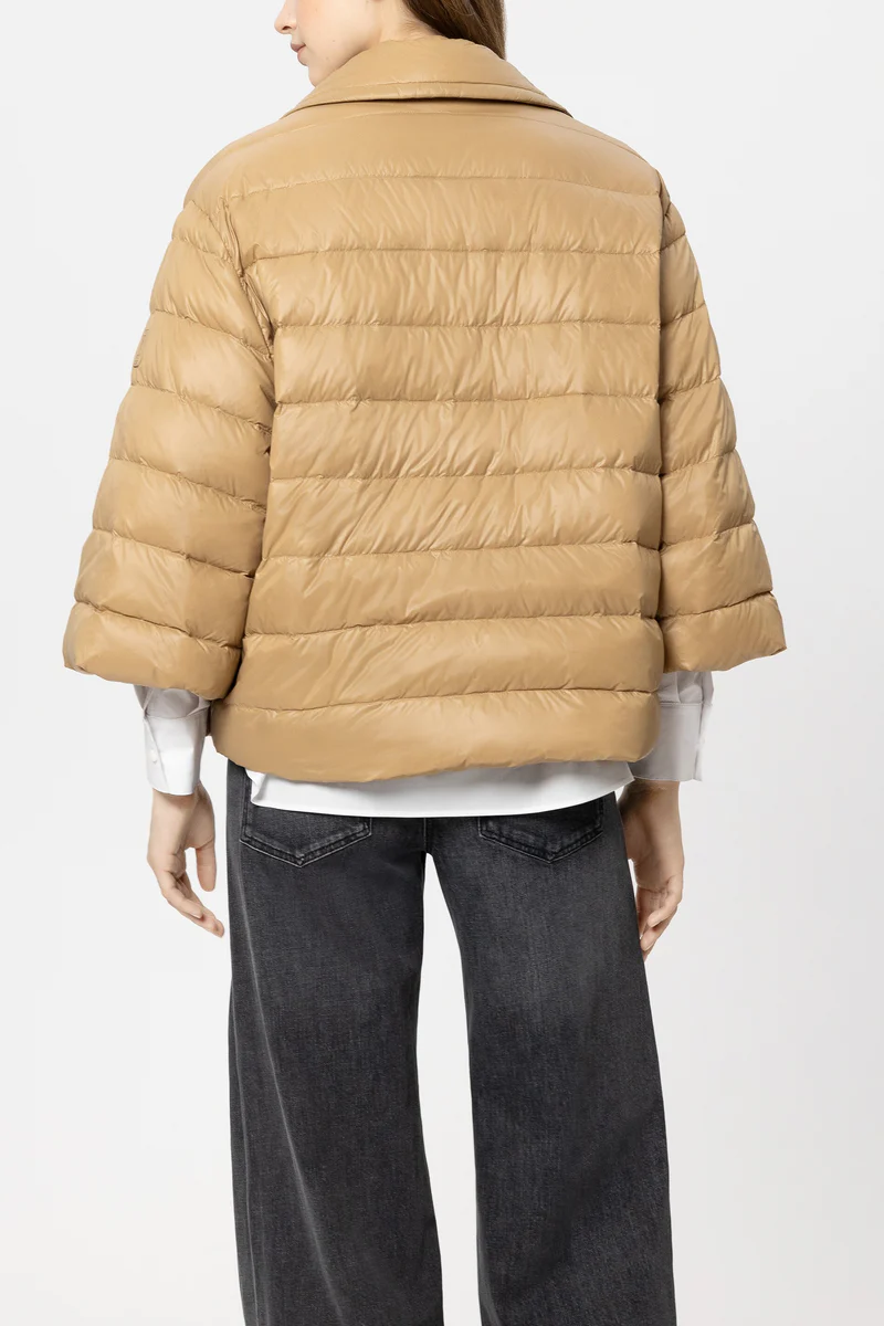 Luisa Cerano Damen Outdoor-Daunenjacke Golden Camel BEIGE Bild 4