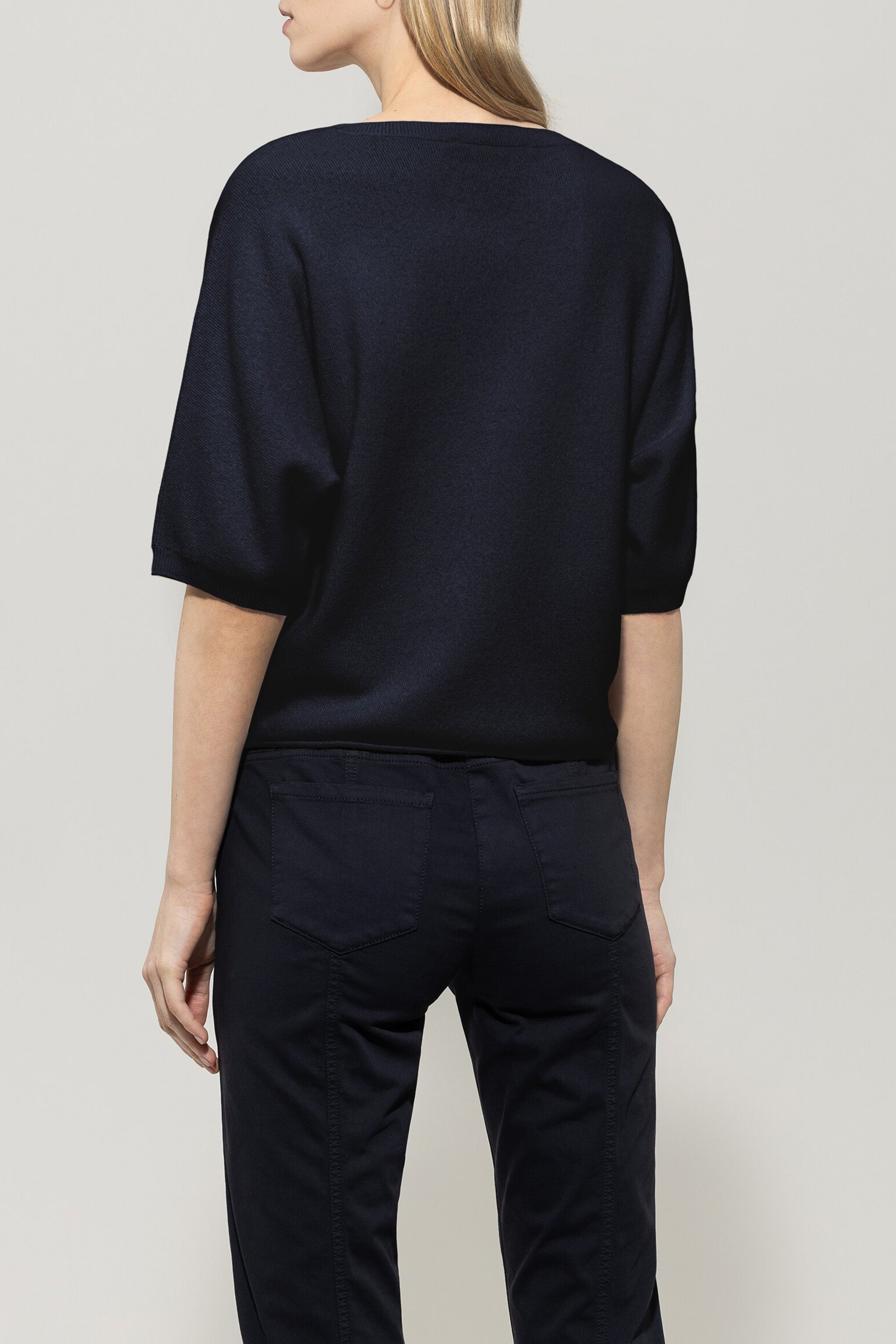 Luisa Cerano Damen Pullover aus Kaschmir-Mix, Dunkelblau dark blue Bild 3