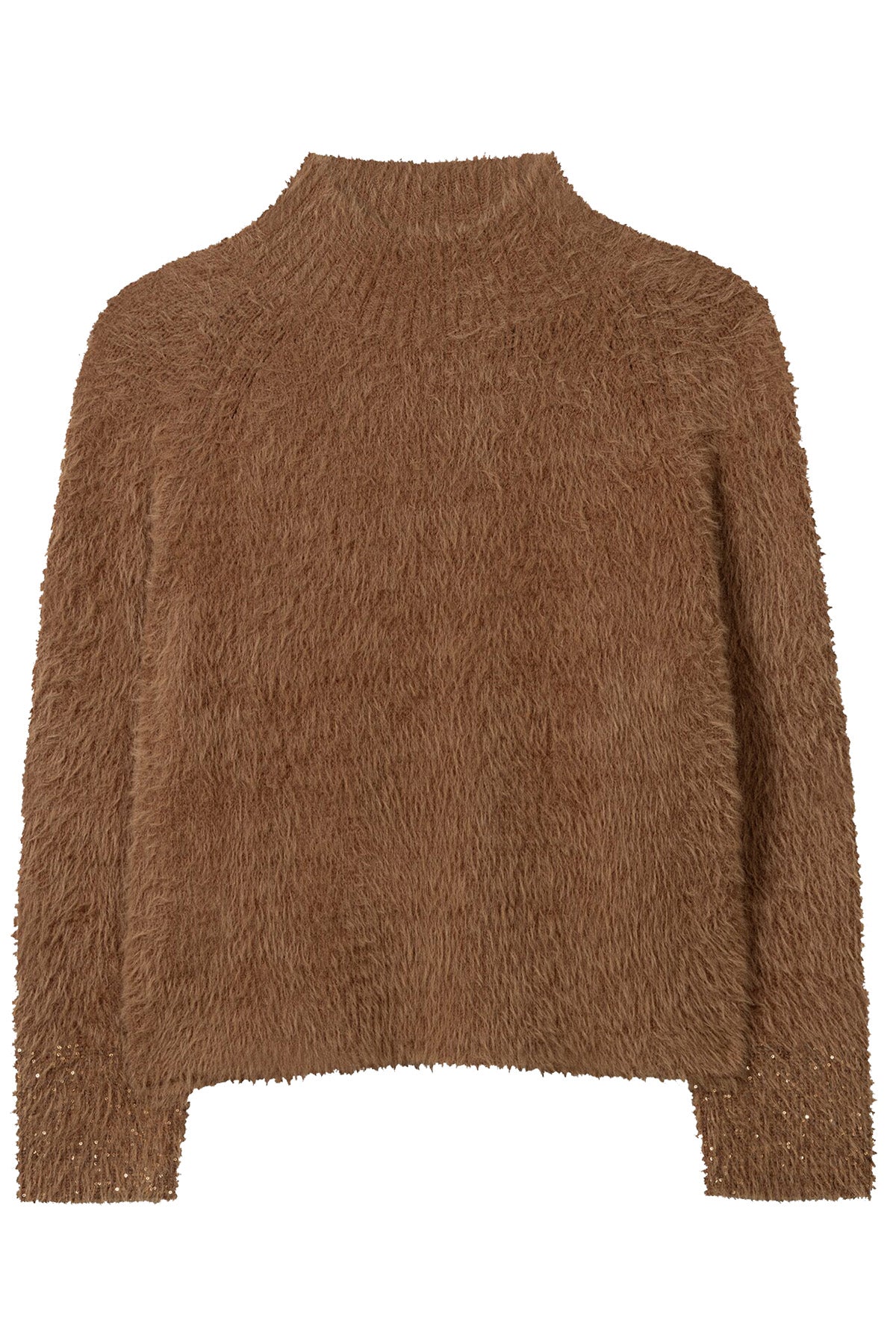 Luisa Cerano Damen Pullover in Fell-Optik, Wallnuss Braun 0758 Bild 1