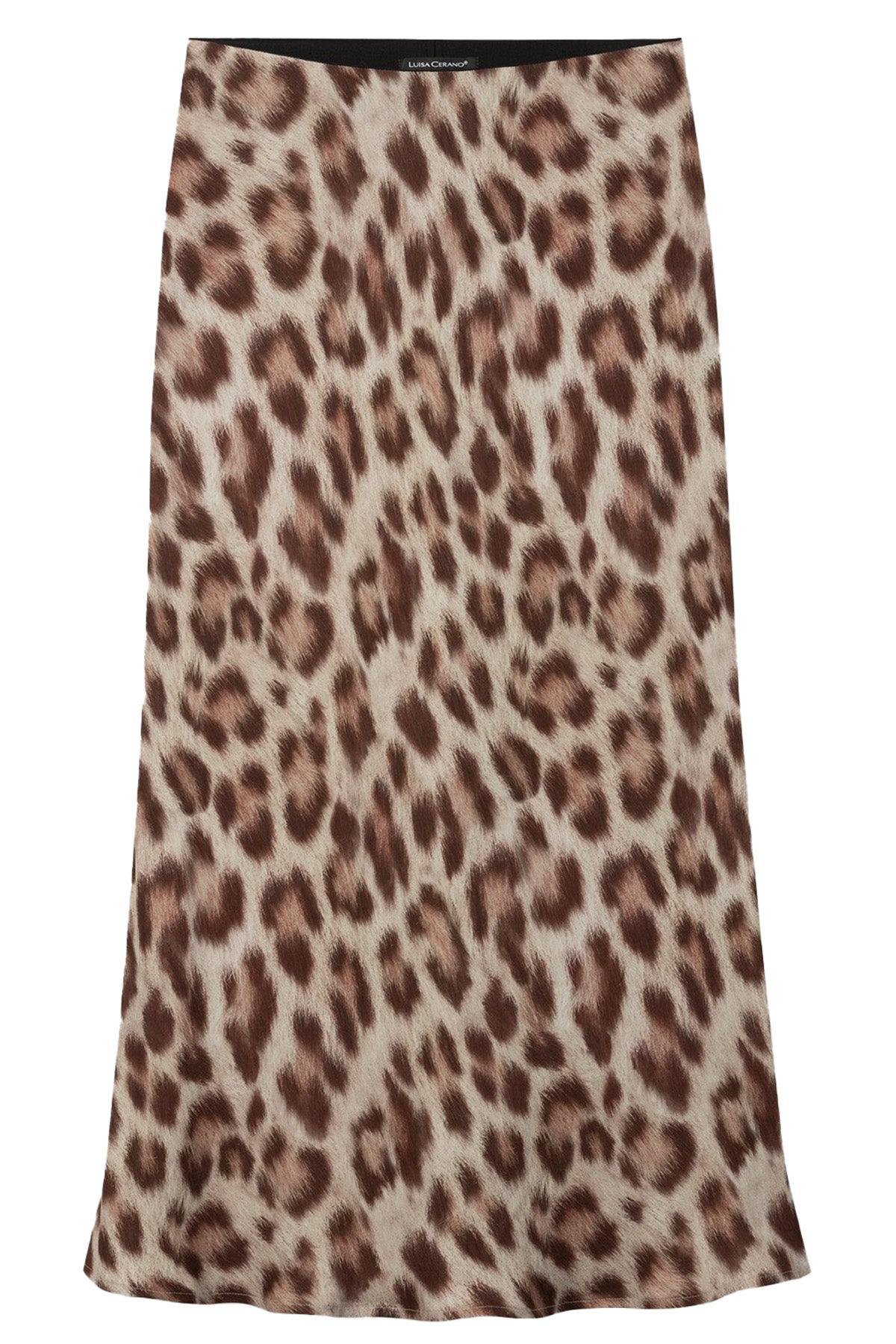Luisa Cerano Damen Rock mit Animal-Print Braun/Beige animalprint Bild 1