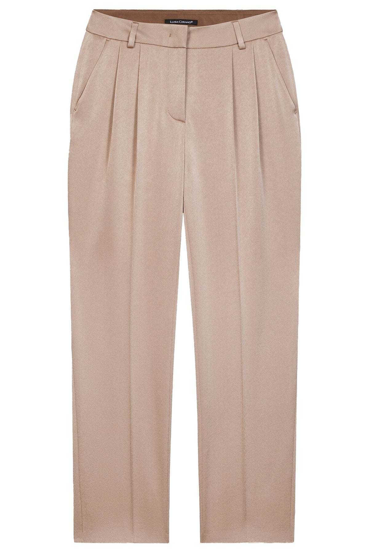 Luisa Cerano Damen Satinhose Mushroom BEIGE Bild 1