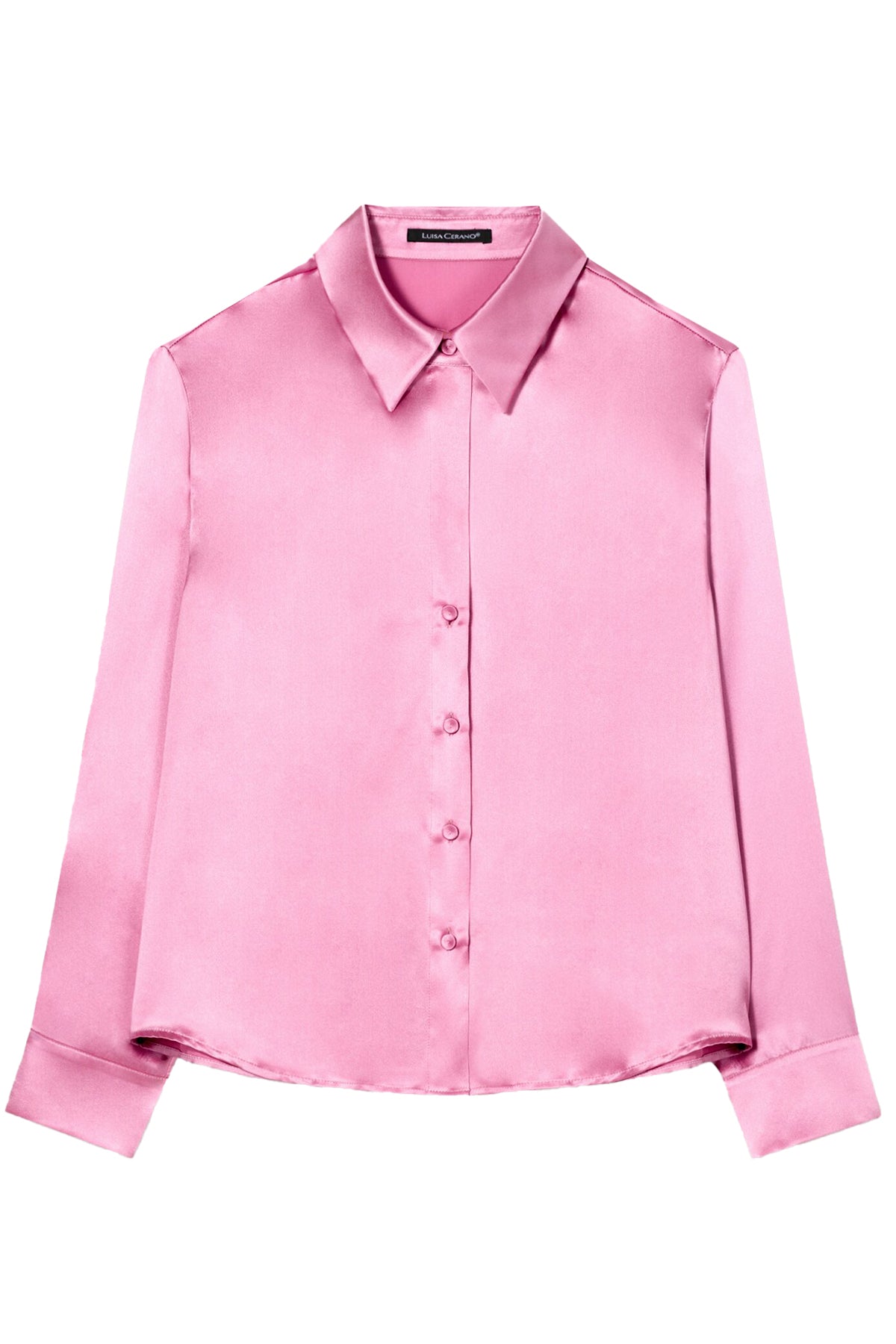 Luisa Cerano Damen Seidenbluse Candy Pink PINK Bild 1