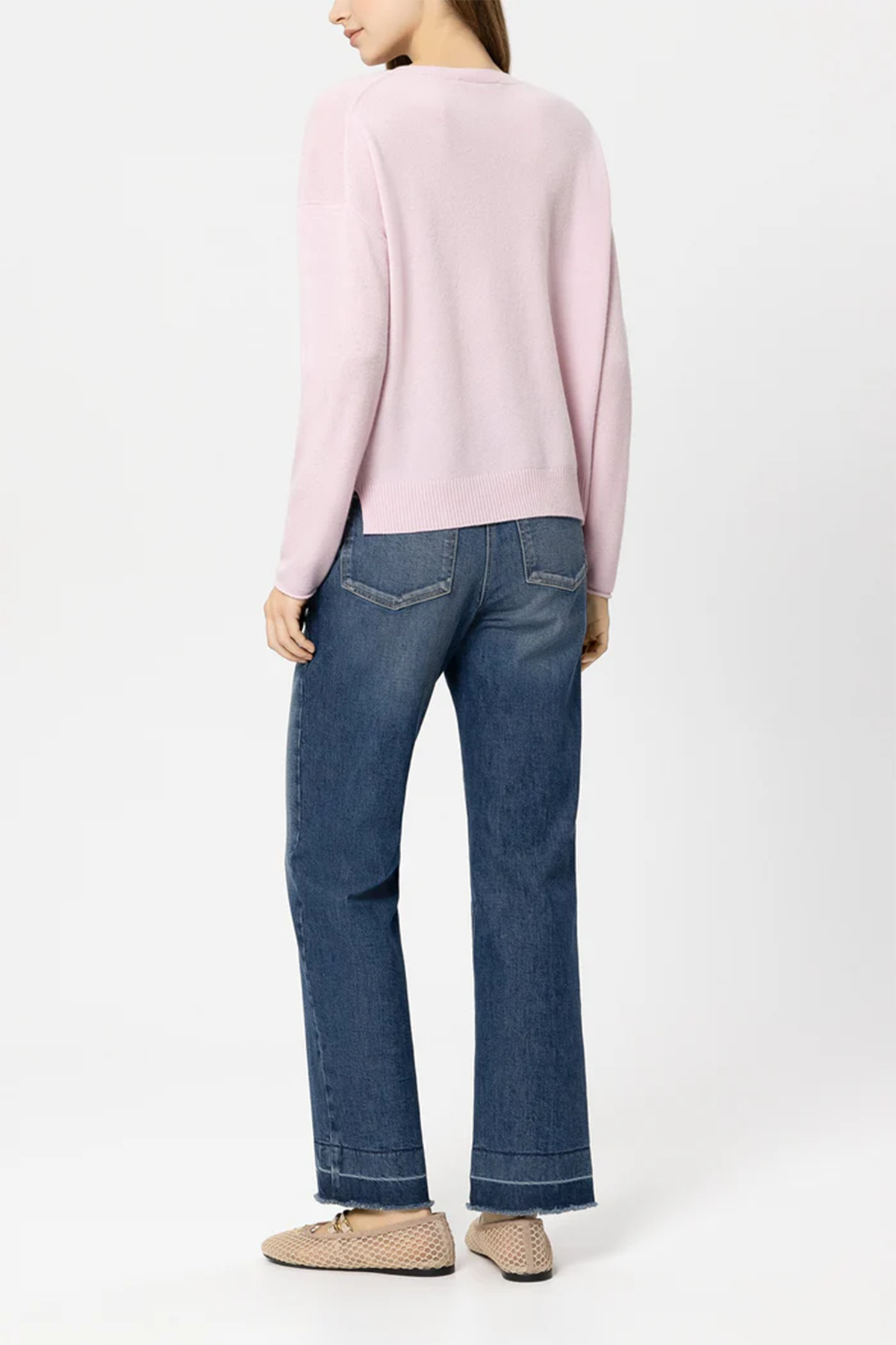 Luisa Cerano Damen Straight-Leg Jeans Blau BLAU Bild 4