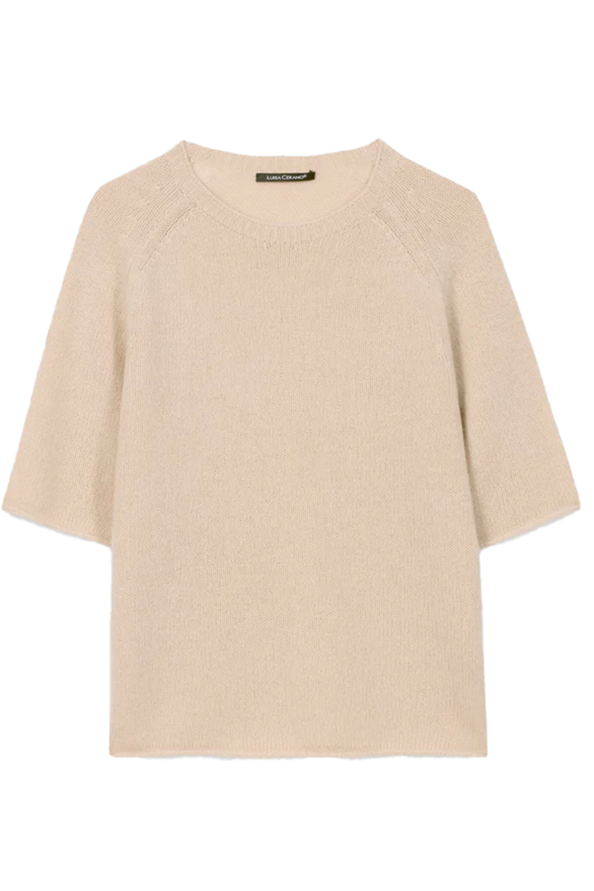Luisa Cerano Damen Strickpullover Soft Camel BEIGE Bild 1