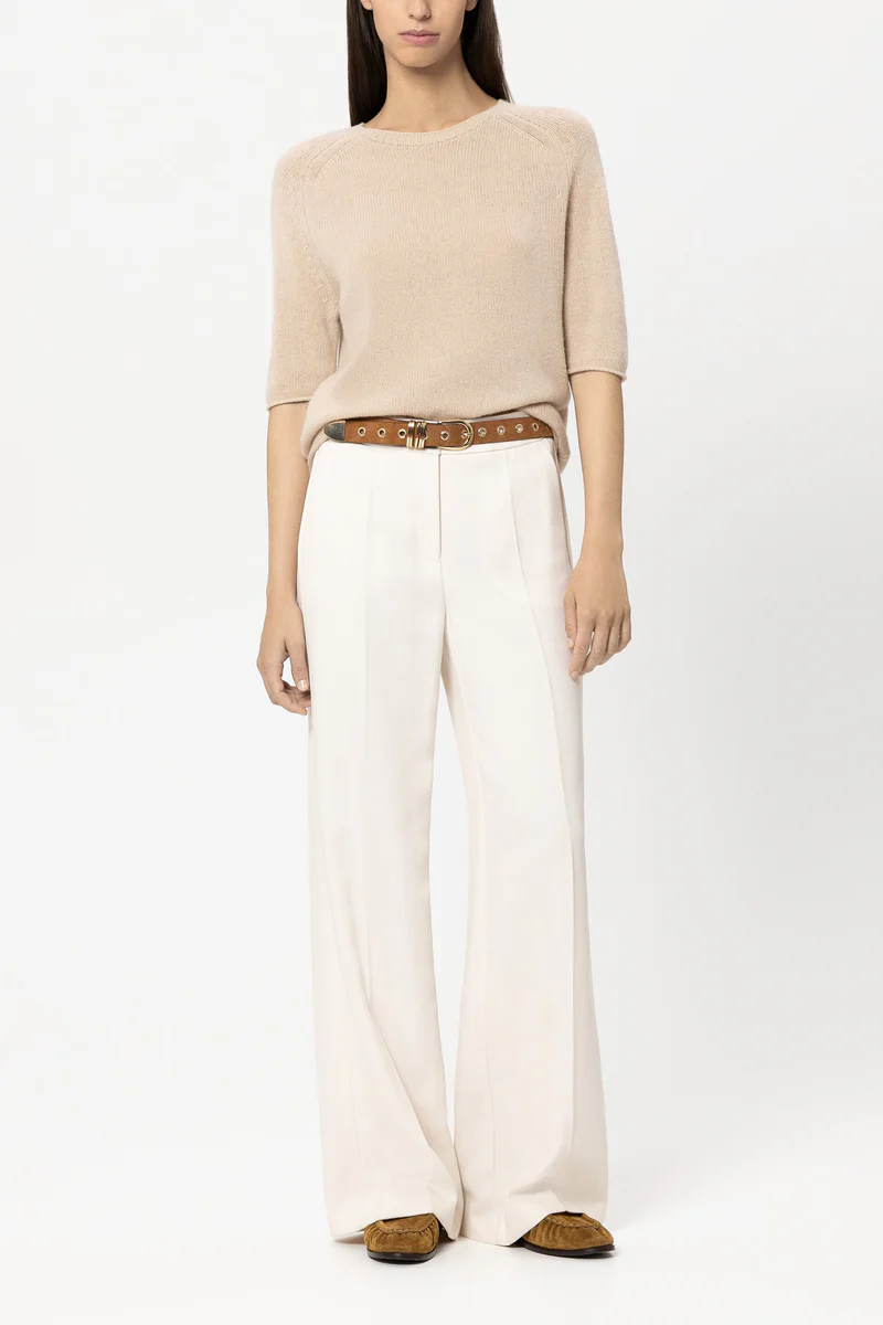 Luisa Cerano Damen Strickpullover Soft Camel BEIGE Bild 2