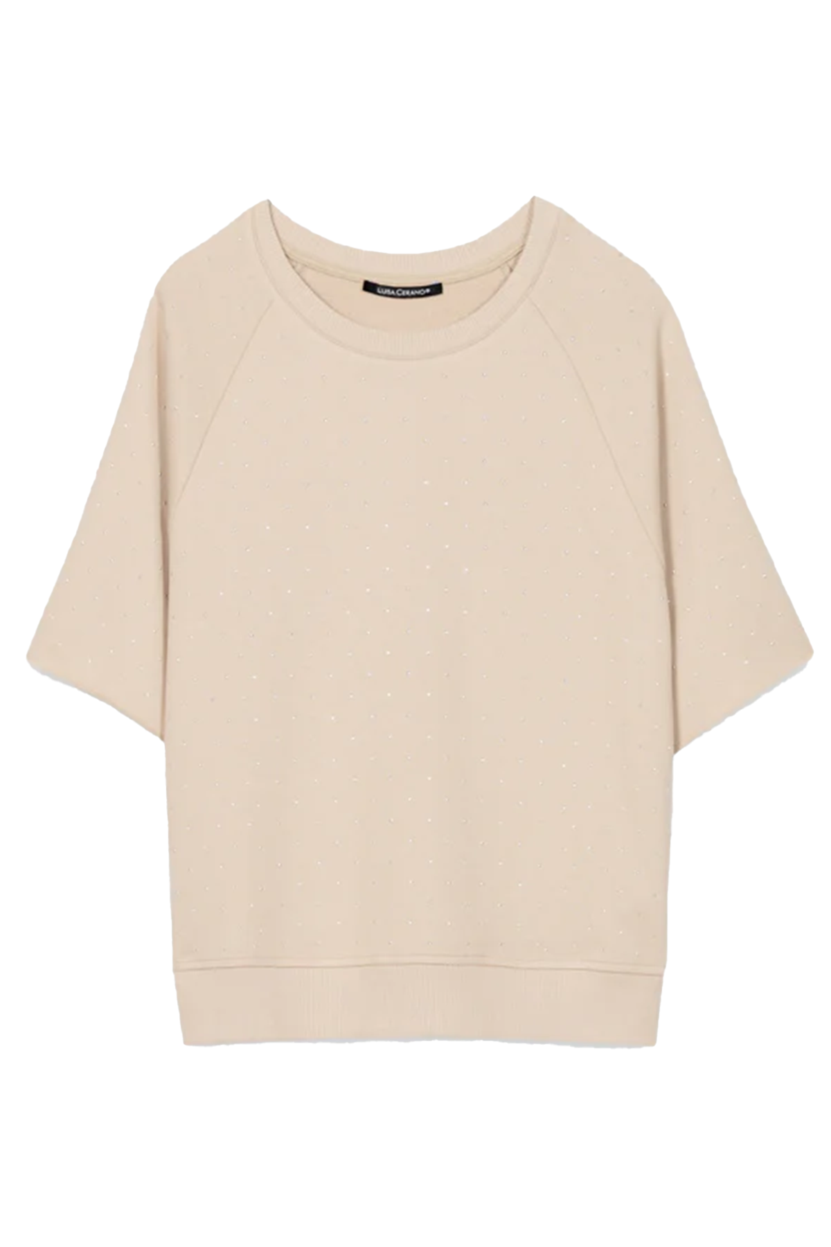 Luisa Cerano Damen Sweatshirt Soft Camel BEIGE Bild 1