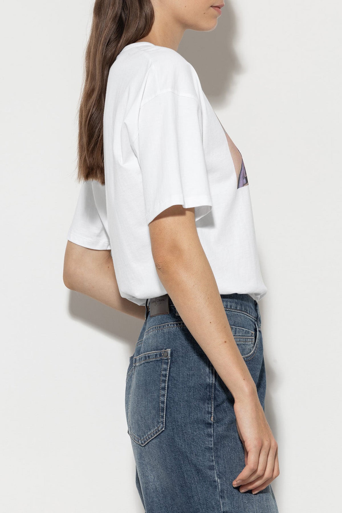 Luisa Cerano Damen T-Shirt mit Print Weiss WEISS Bild 3