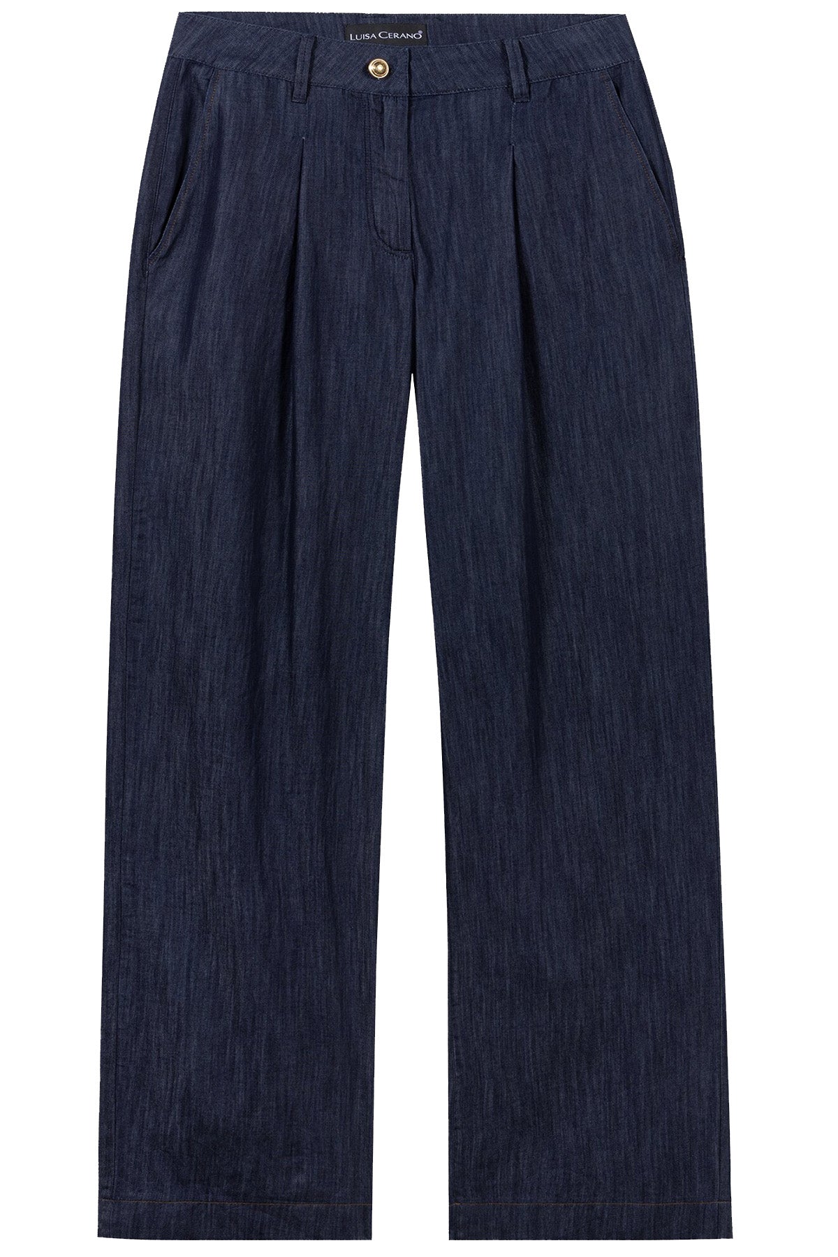 Luisa Cerano Damen Wide-Leg Denim, Denim Blau 0252 denim blue Bild 1
