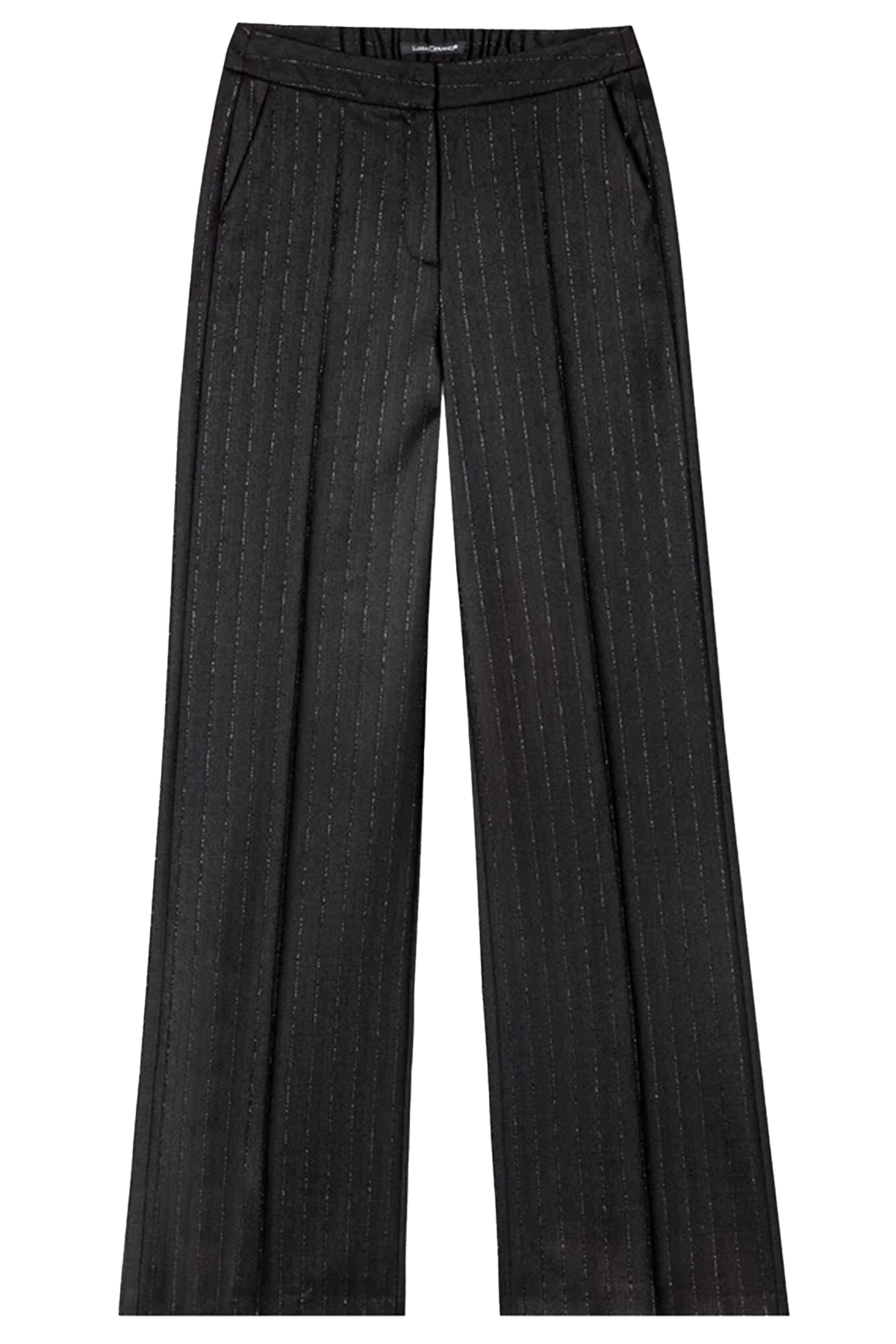 Luisa Cerano Damen Wideleg-Pants Taupe TAUPE Bild 1