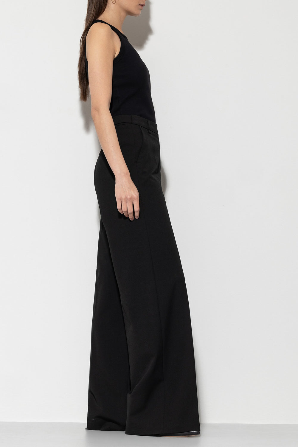 Luisa Cerano weite Damen Stoffhose Schwarz SCHWARZ Bild 3