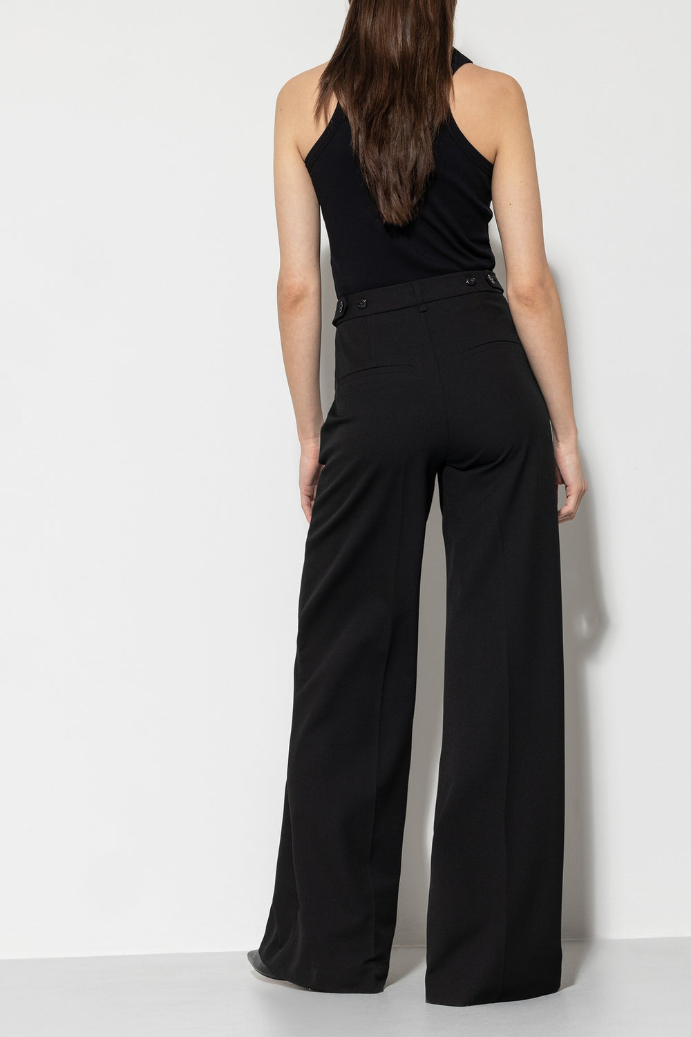 Luisa Cerano weite Damen Stoffhose Schwarz SCHWARZ Bild 4