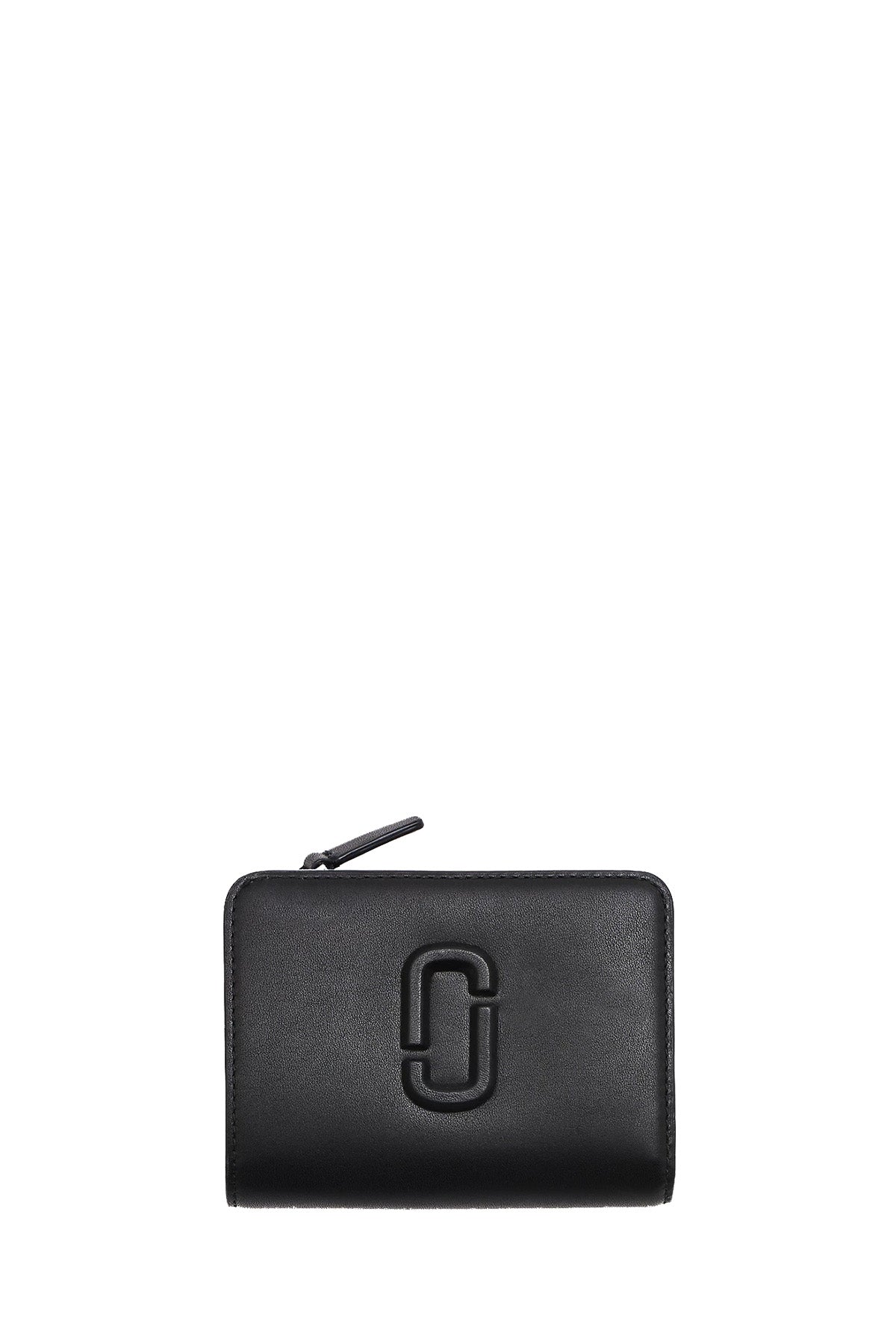 Marc Jacobs Damen Geldbörse The Covered Mini Compact Schwarz SCHWARZ Bild 1
