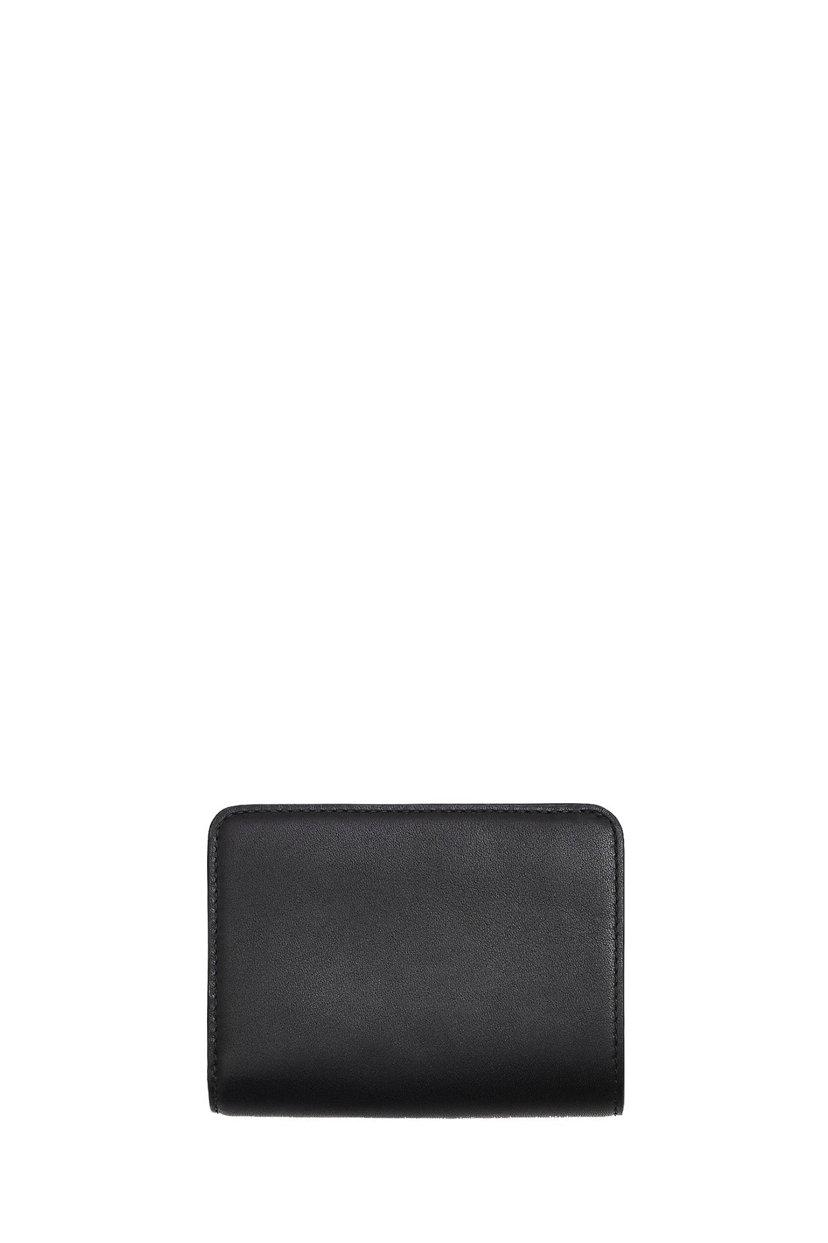 Marc Jacobs Damen Geldbörse The Covered Mini Compact Schwarz SCHWARZ Bild 2
