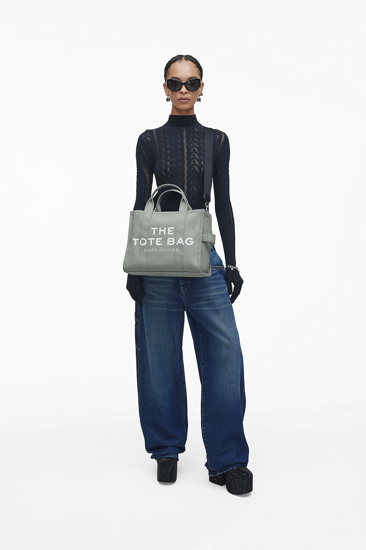 Marc Jacobs Damen The Canvas Medium Tote Bag Grau GRAU Bild 2