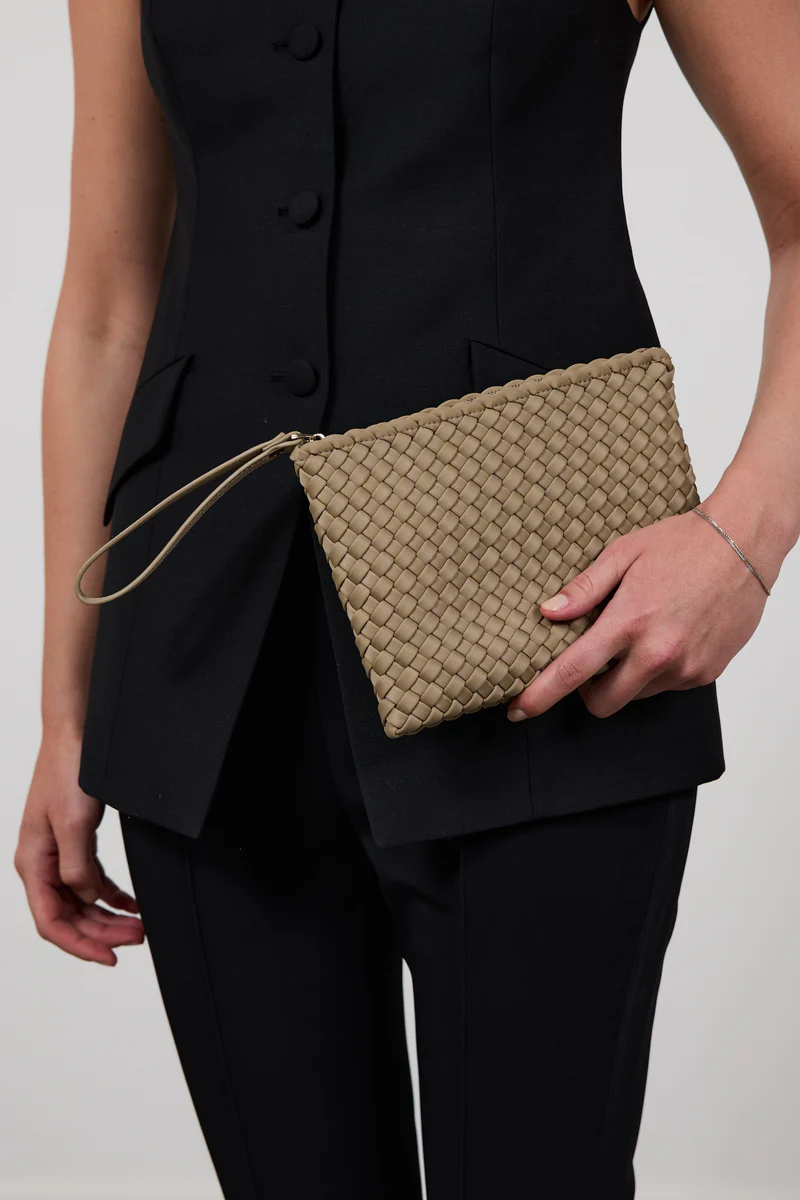 Marrea Damen Clutch Oyster Grey GRAU Bild 3